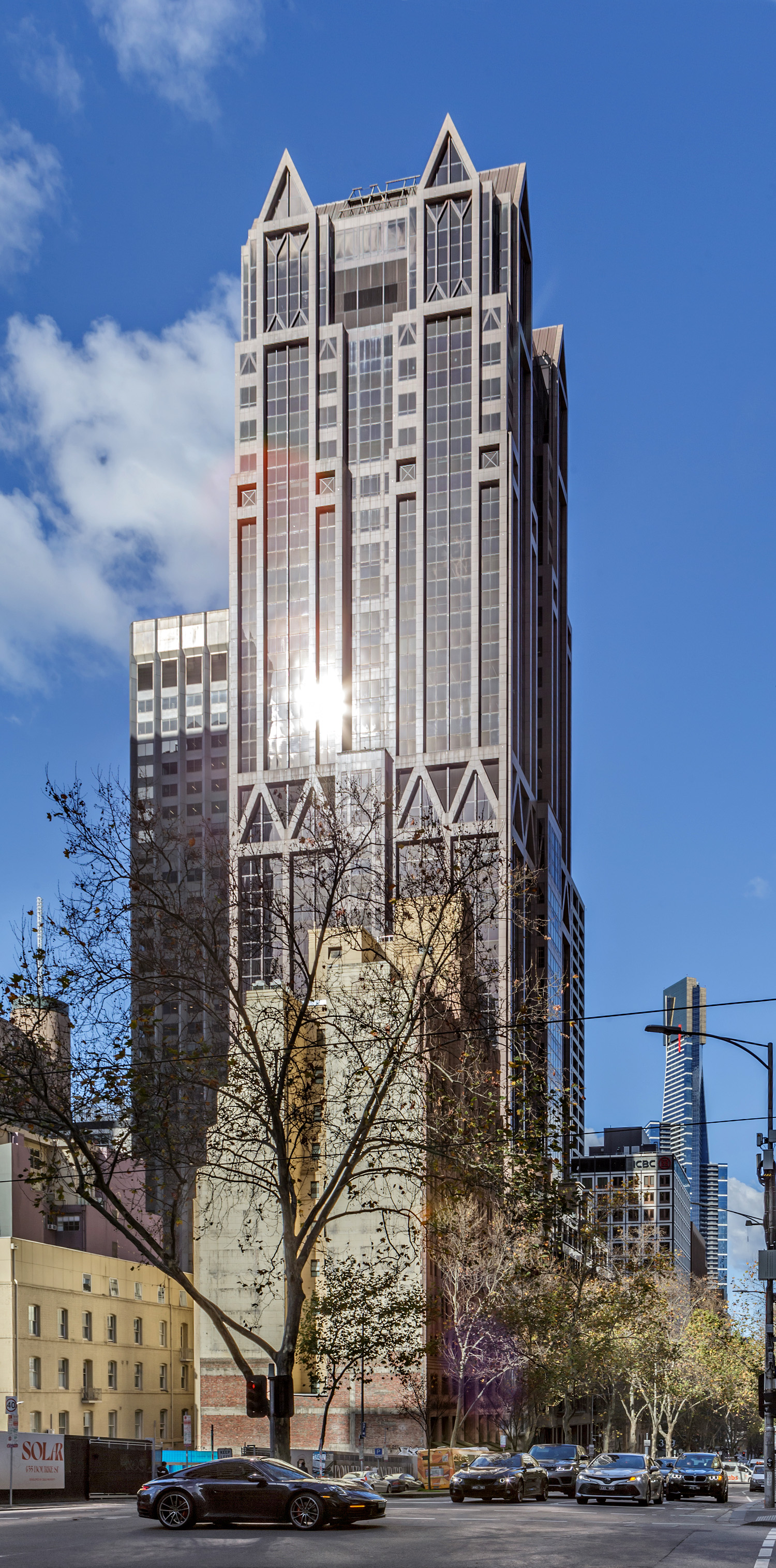 100 Queen Street - View from the northeast 