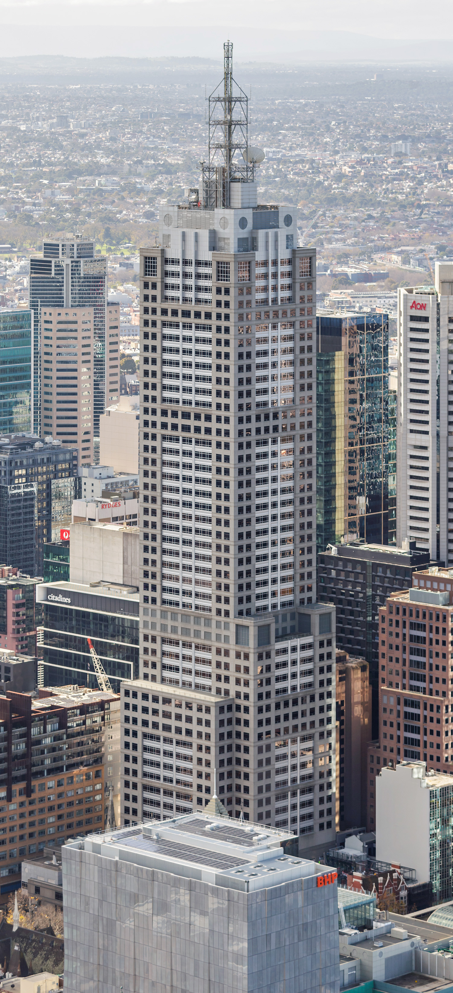 120 Collins Street - View from Eureka Tower 