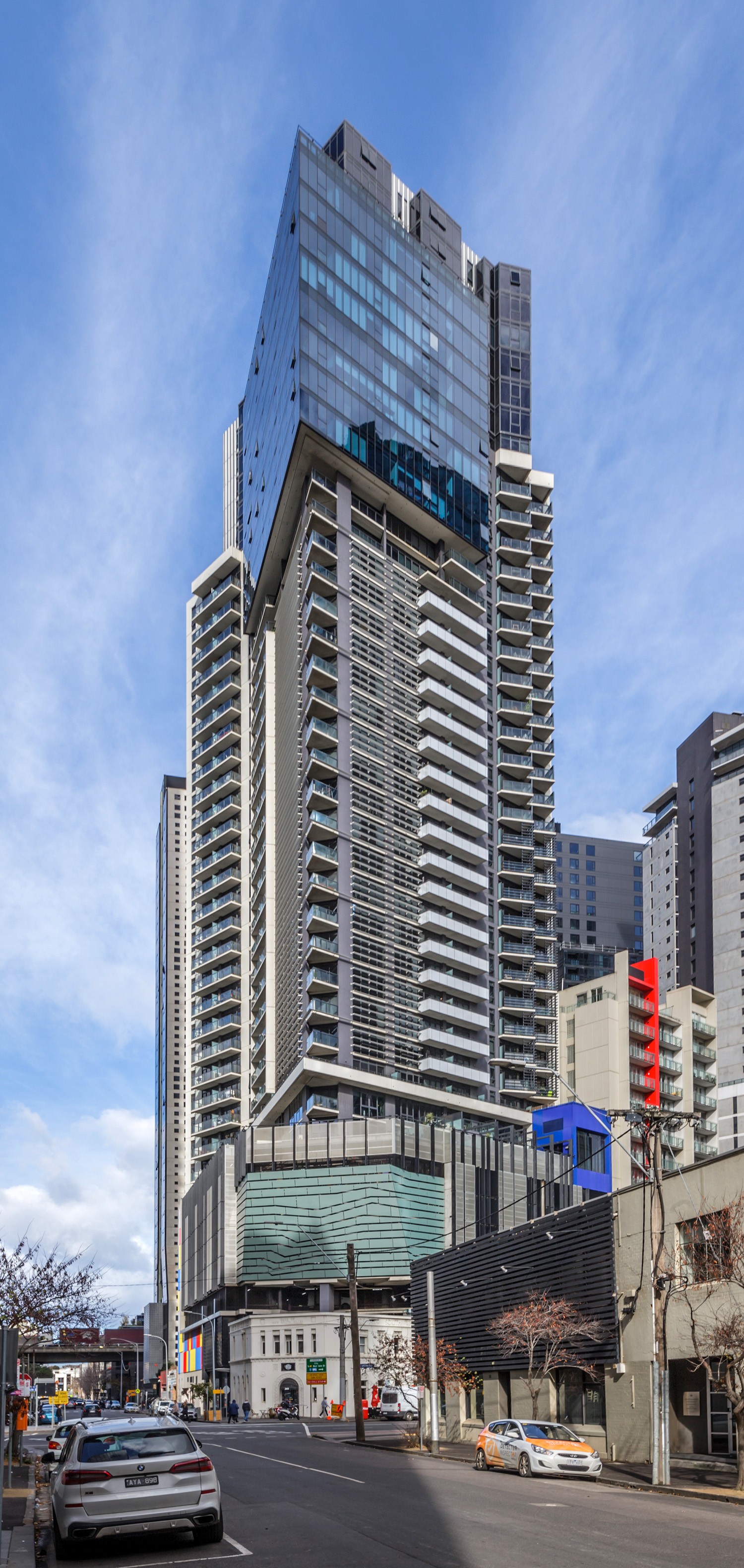 Platinum Tower One - View from the west 