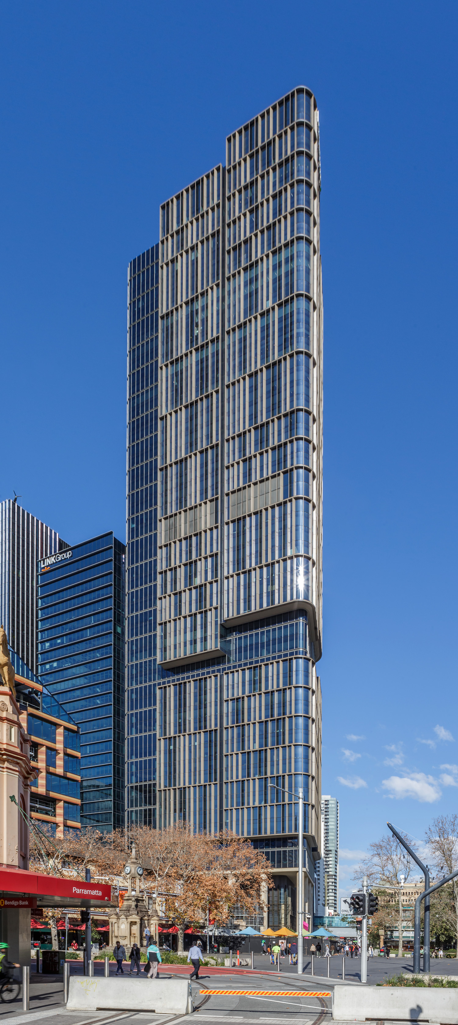 6&8 Parramatta Square - View from the northwest 