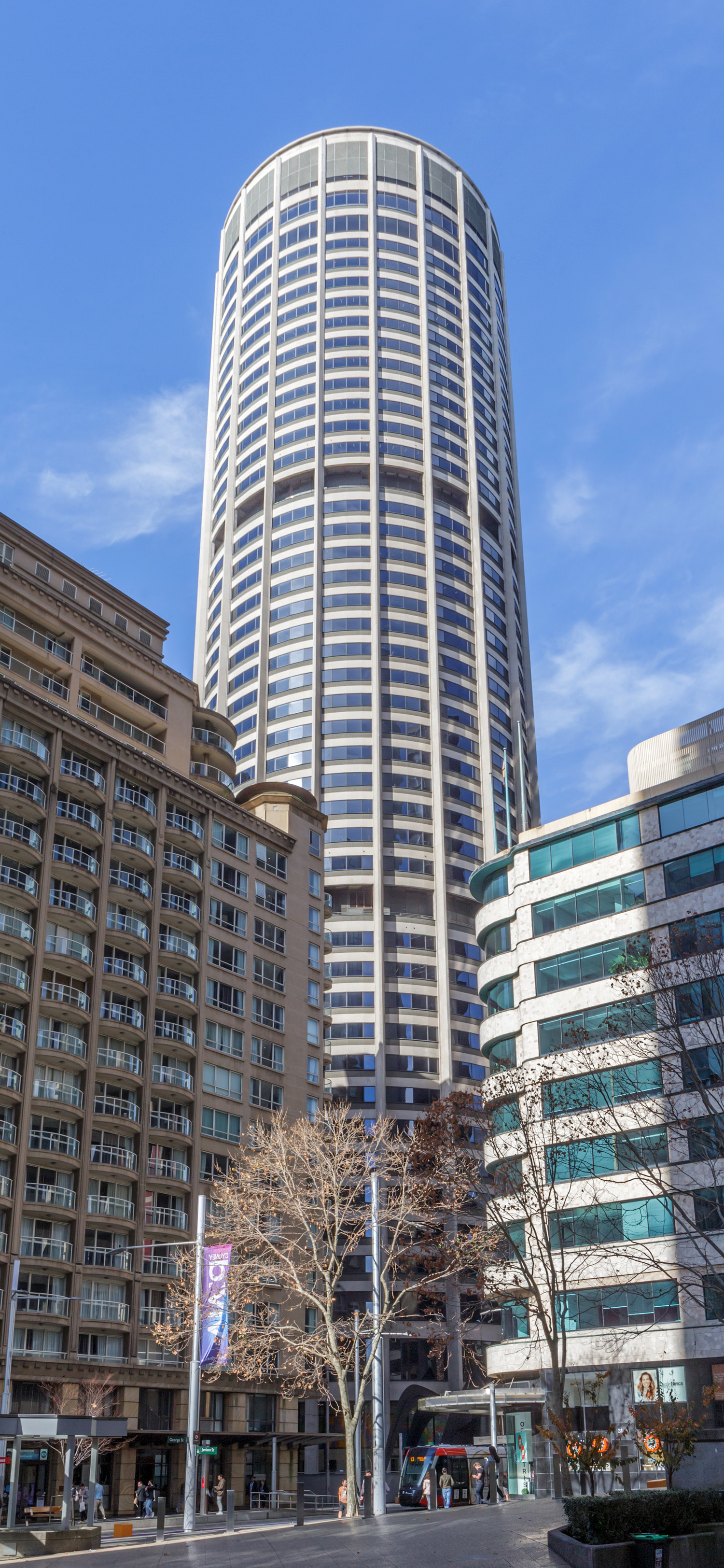 Australia Square Tower - View from the northwest 