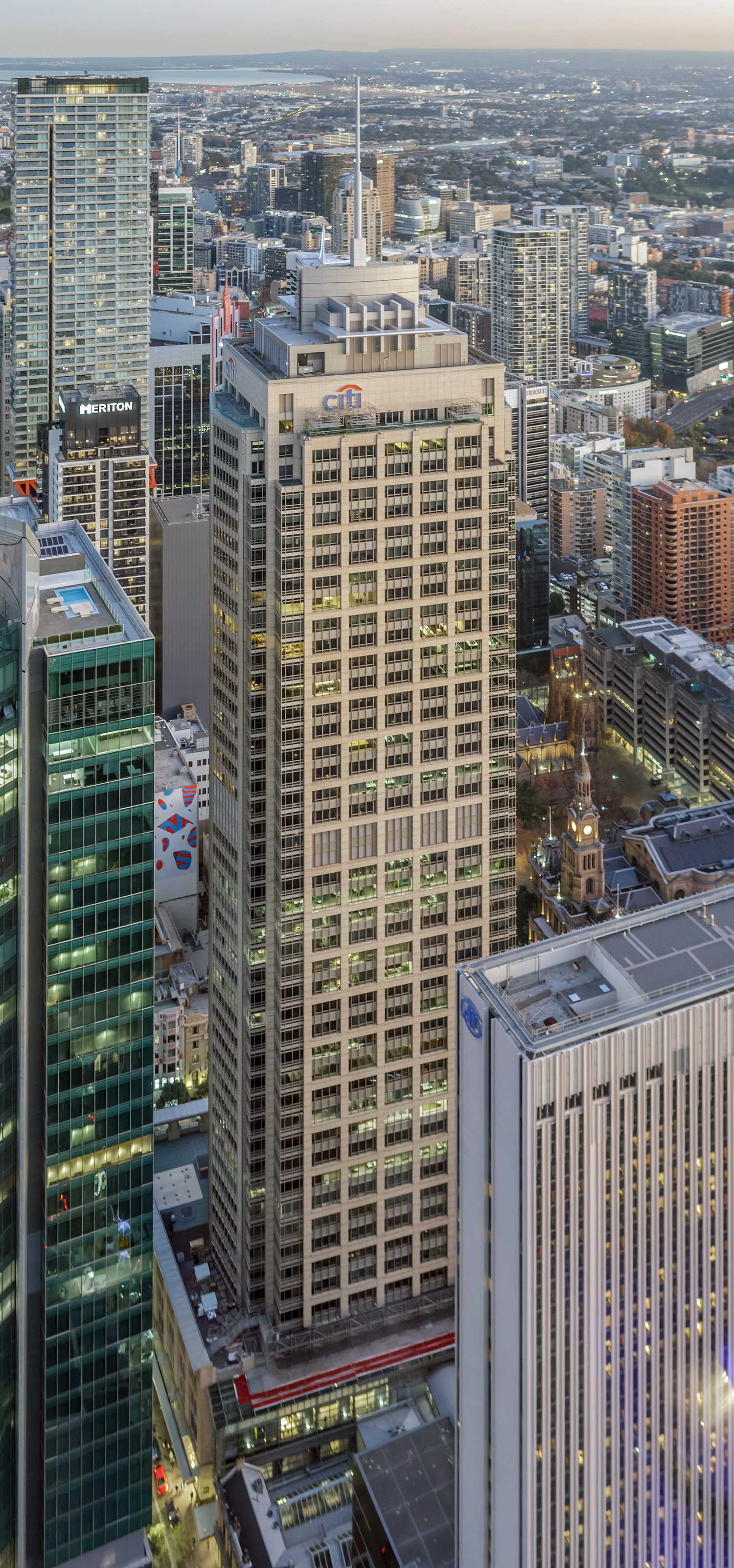 Citigroup Centre - View from Sydney Tower 