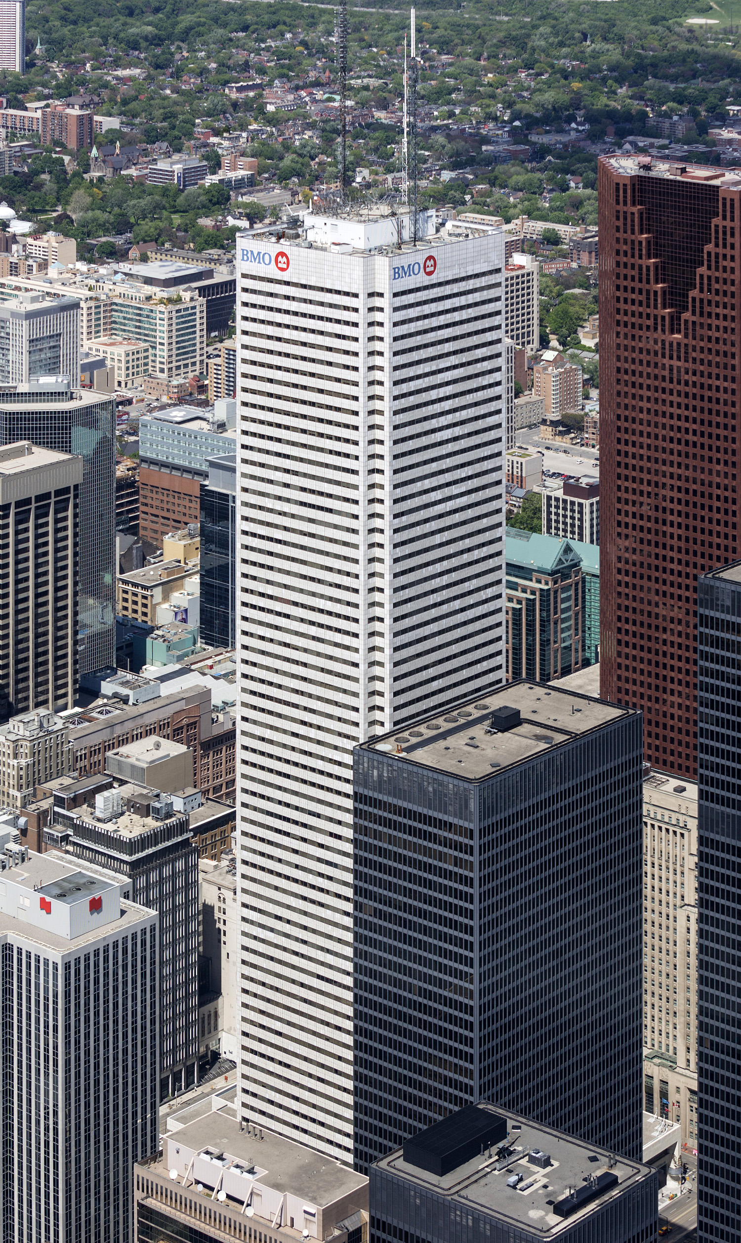 First Canadian Place - View from CN Tower 