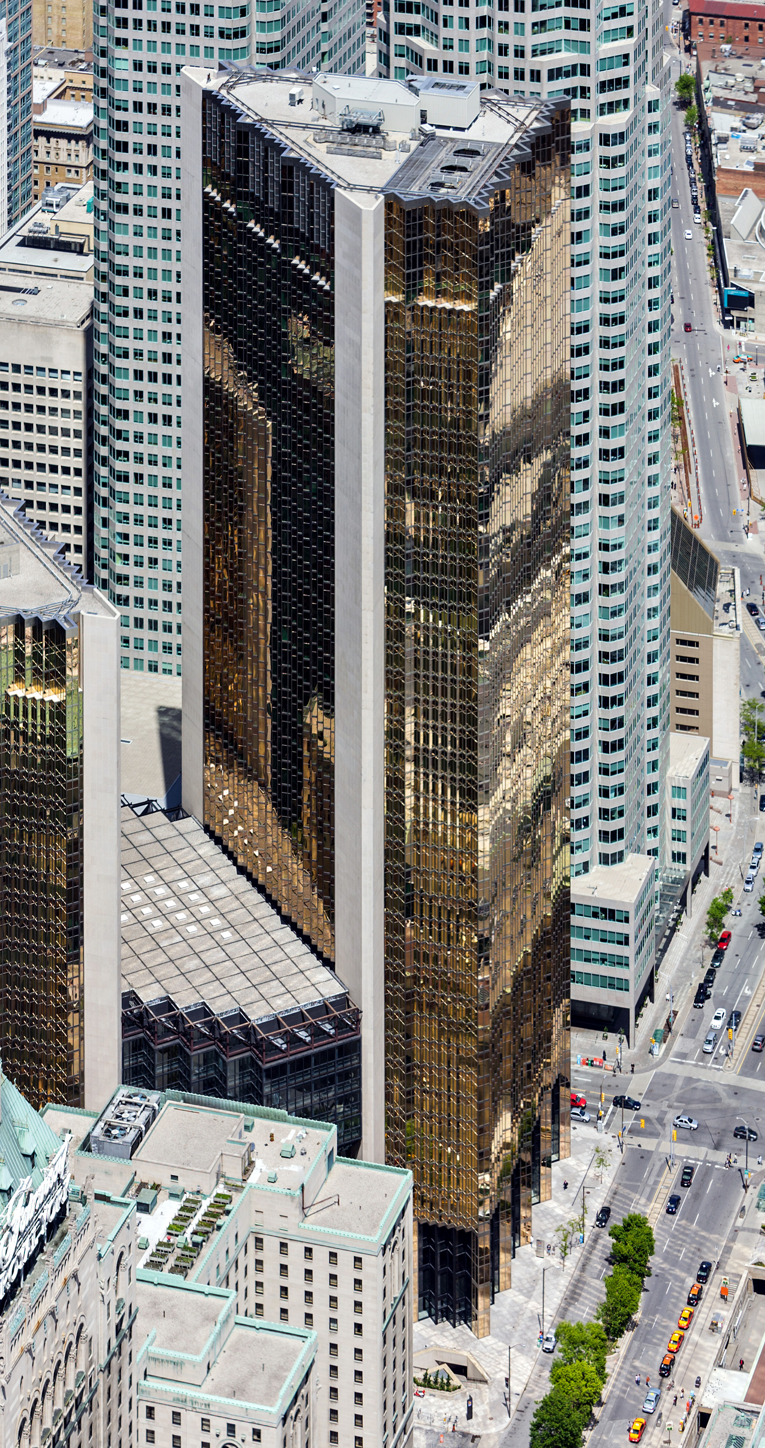 Royal Bank Plaza South - View from CN Tower 
