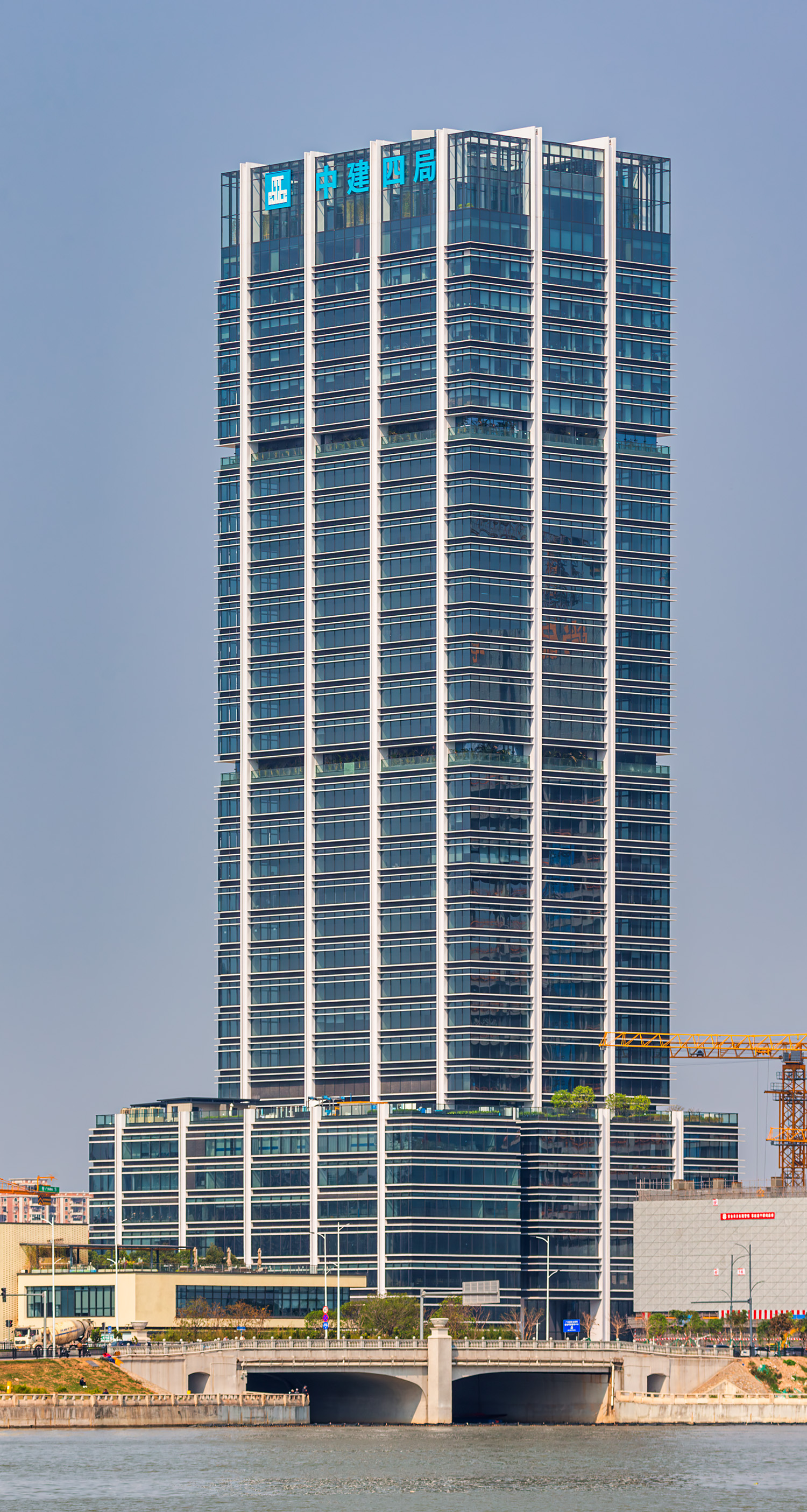 CCFED Science and Innovation Building - View across Pearl River 