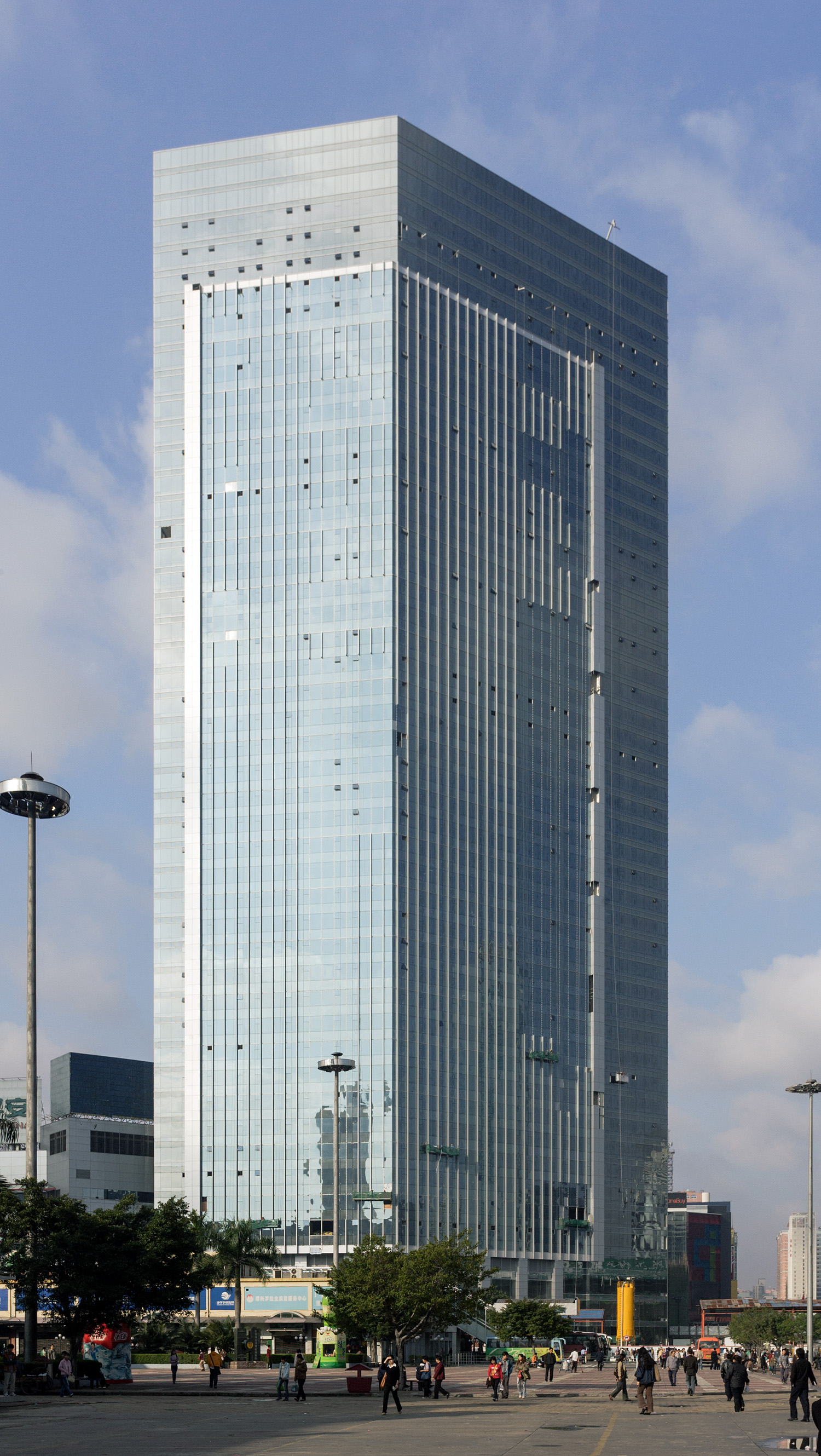 Teem Plaza East Tower - View from the east 
