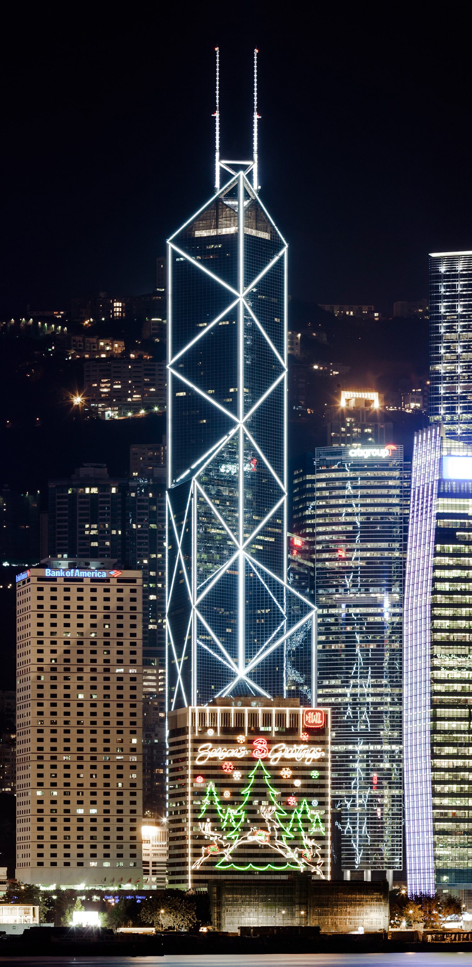 Bank of China Tower - View from Kowloon 