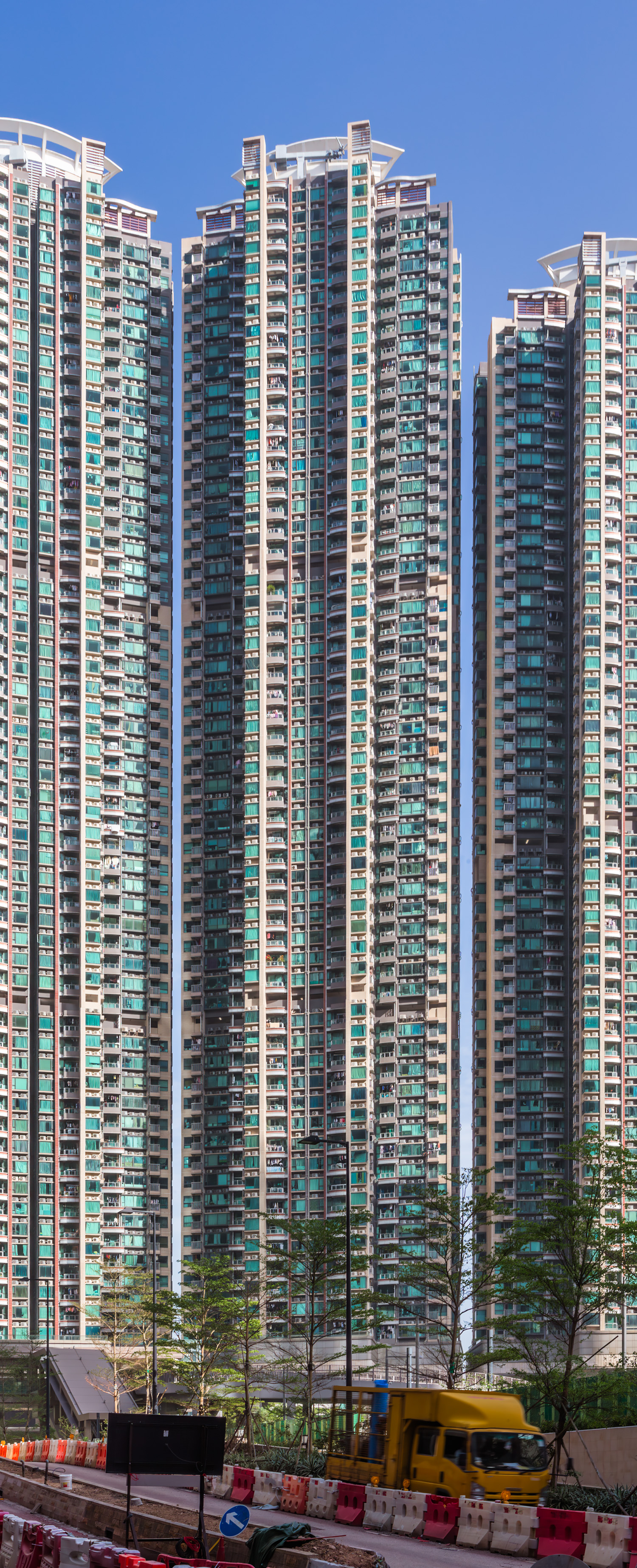 LOHAS Park Hemera Emerald Tower - View from the southeast&nbsp;