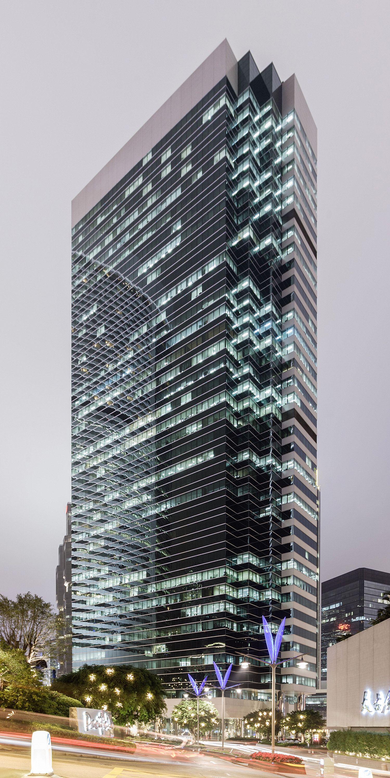 One Pacific Place - View from the southeast 