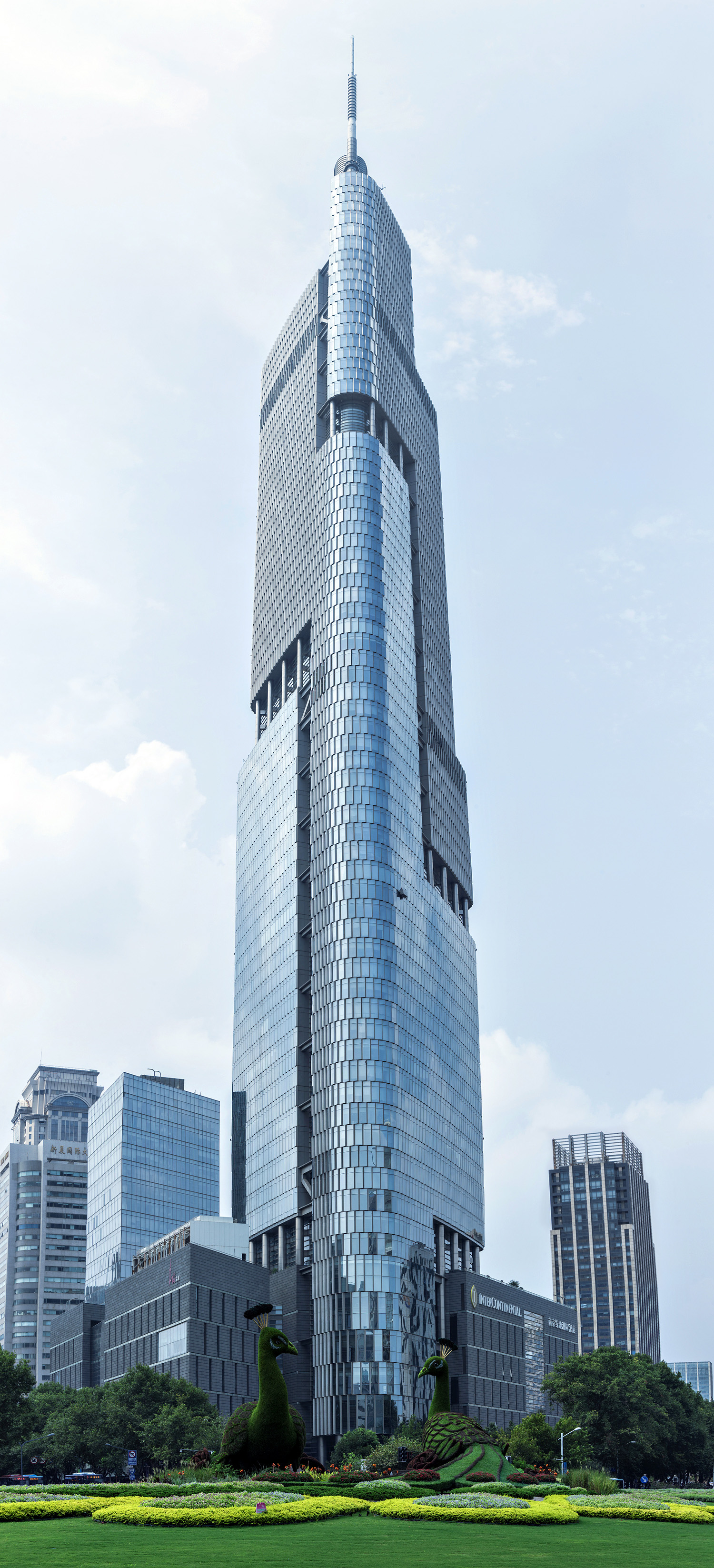 Zifeng Tower - Vertical panorama 