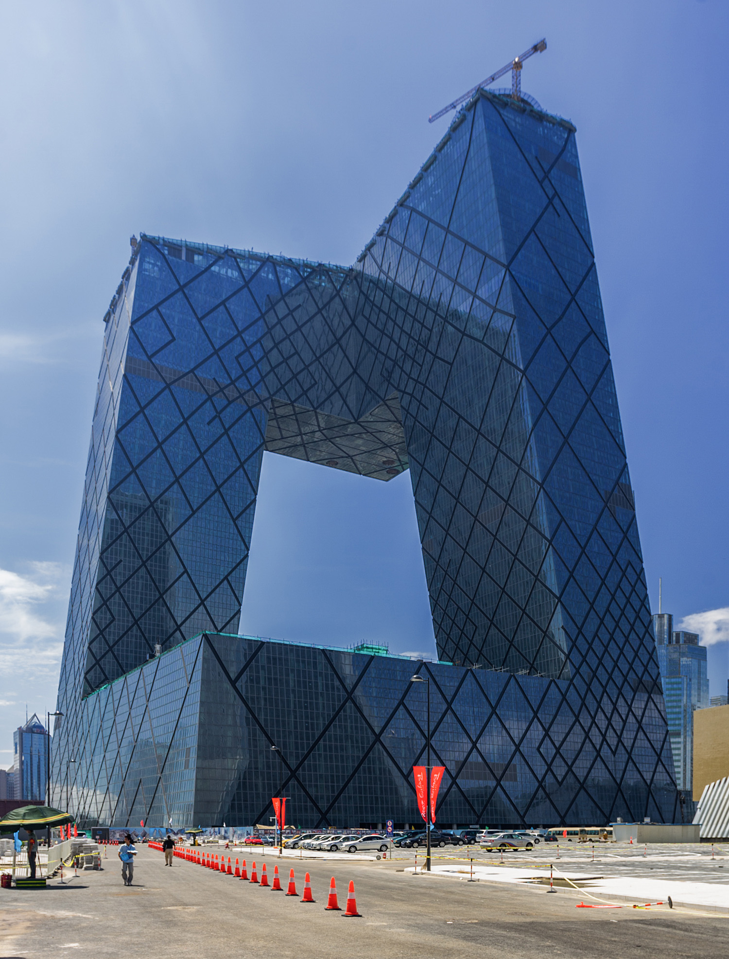 CCTV Headquarters - View from the north 