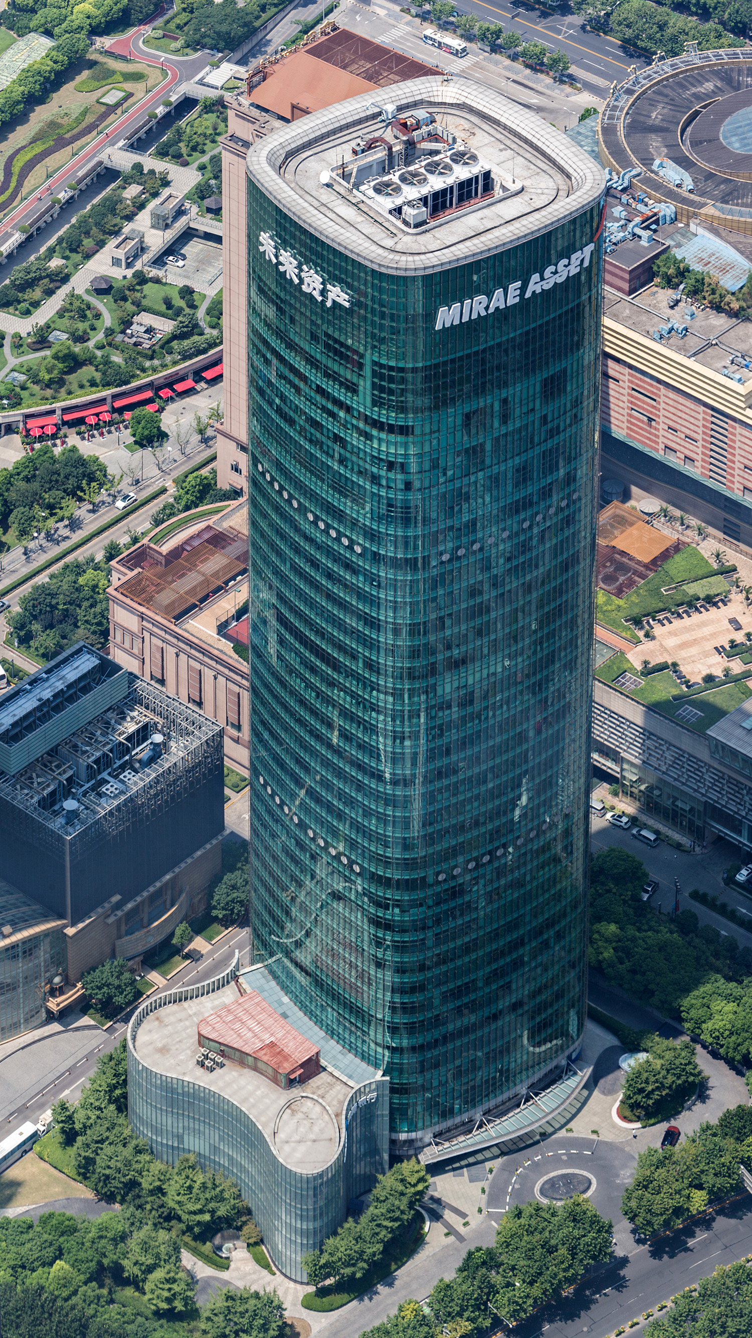 Mirae Asset Tower - View from Shanghai Tower 