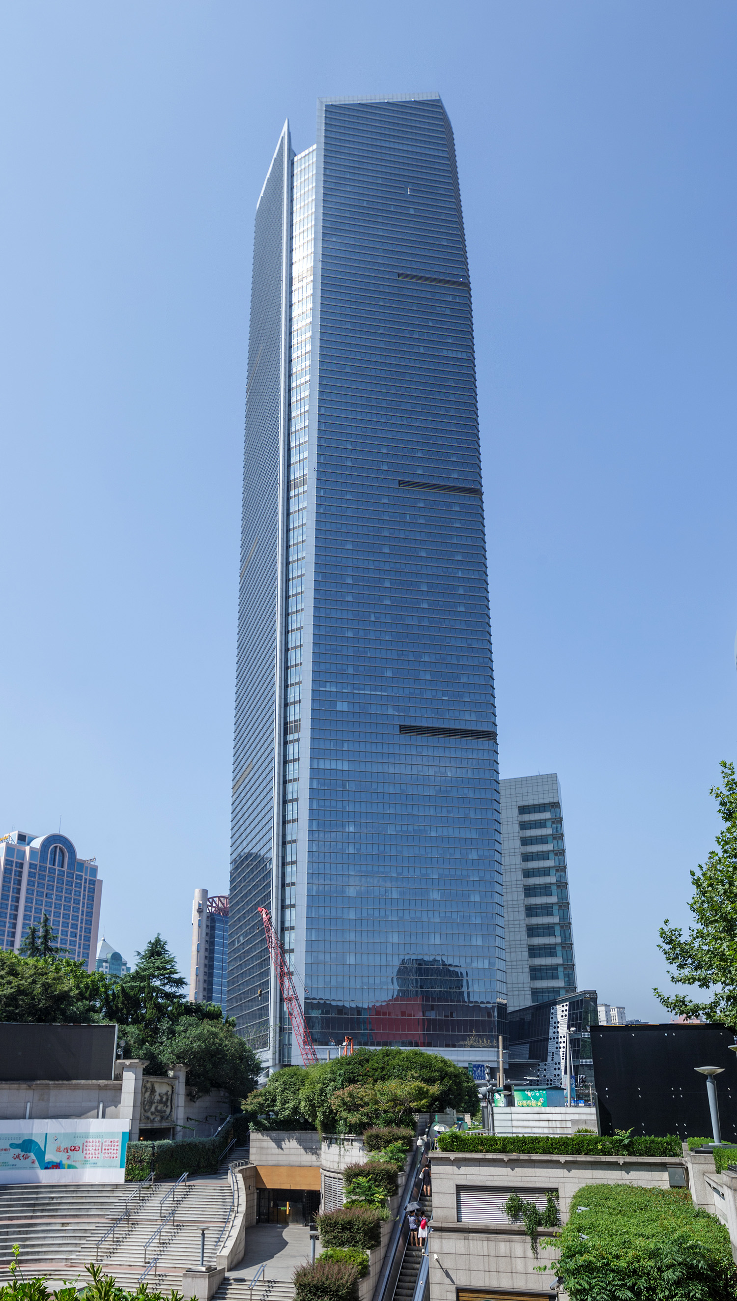 Shanghai Wheelock Square - View from the east 