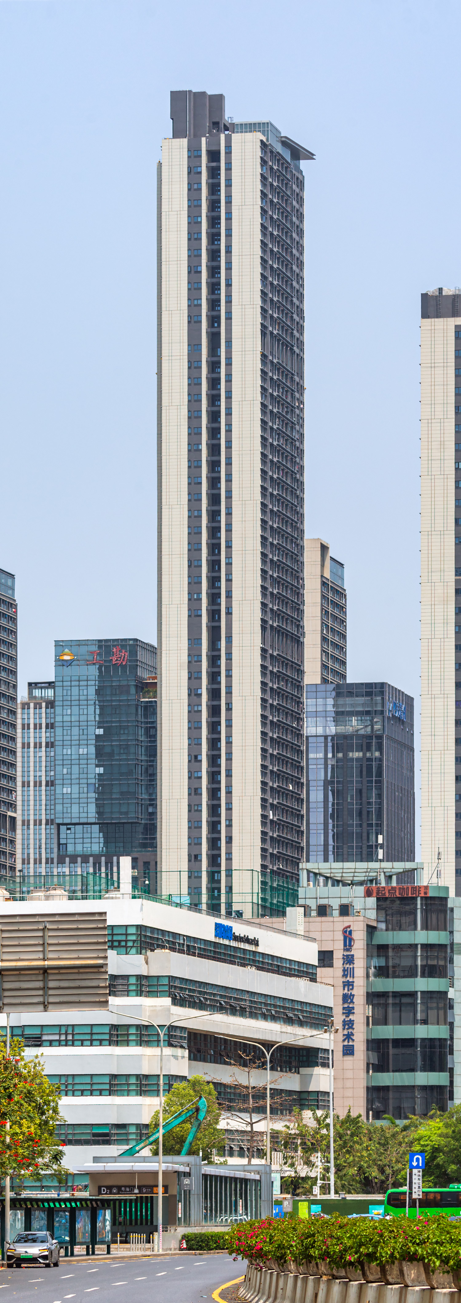 Anju High-Tech Garden North Tower 1 - View from the west 