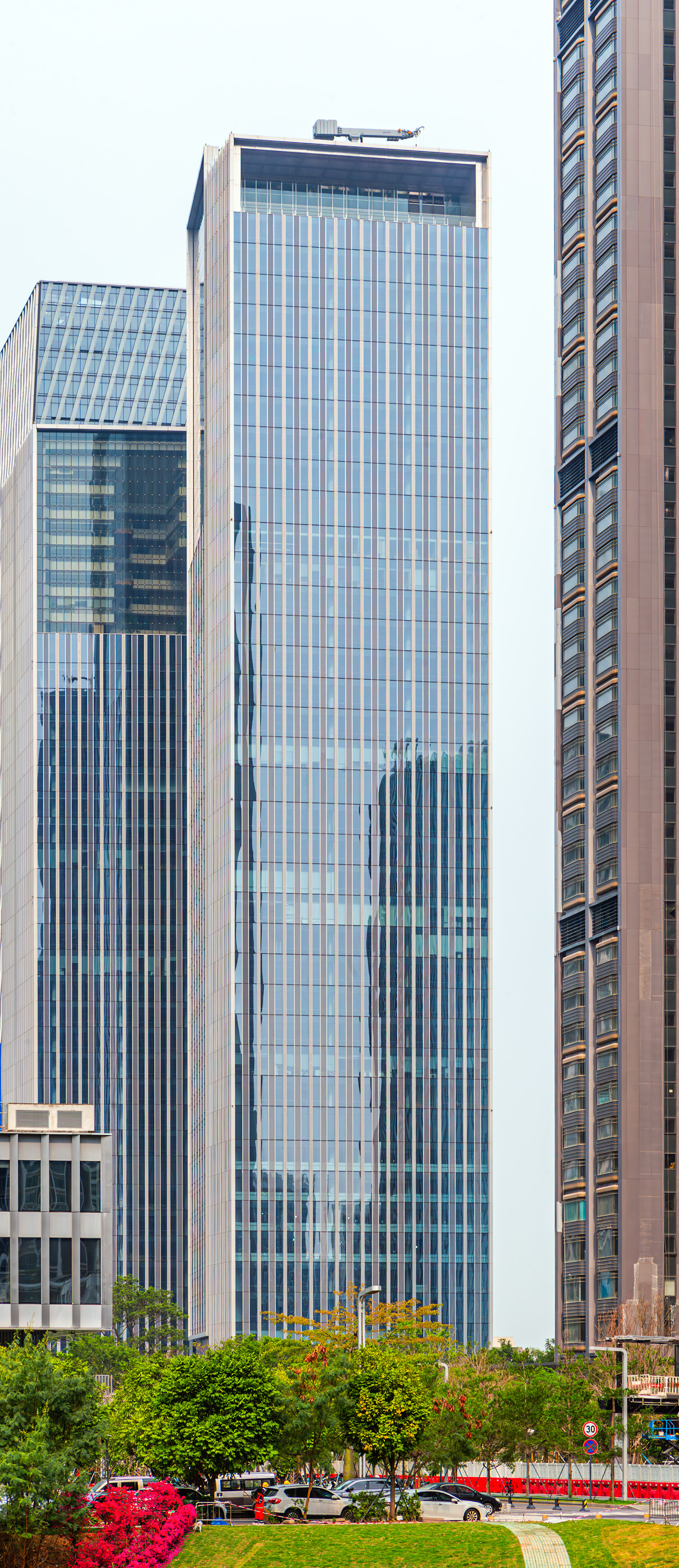 COFCO Qianhai Asia Pacific Headquarters - View from the east 