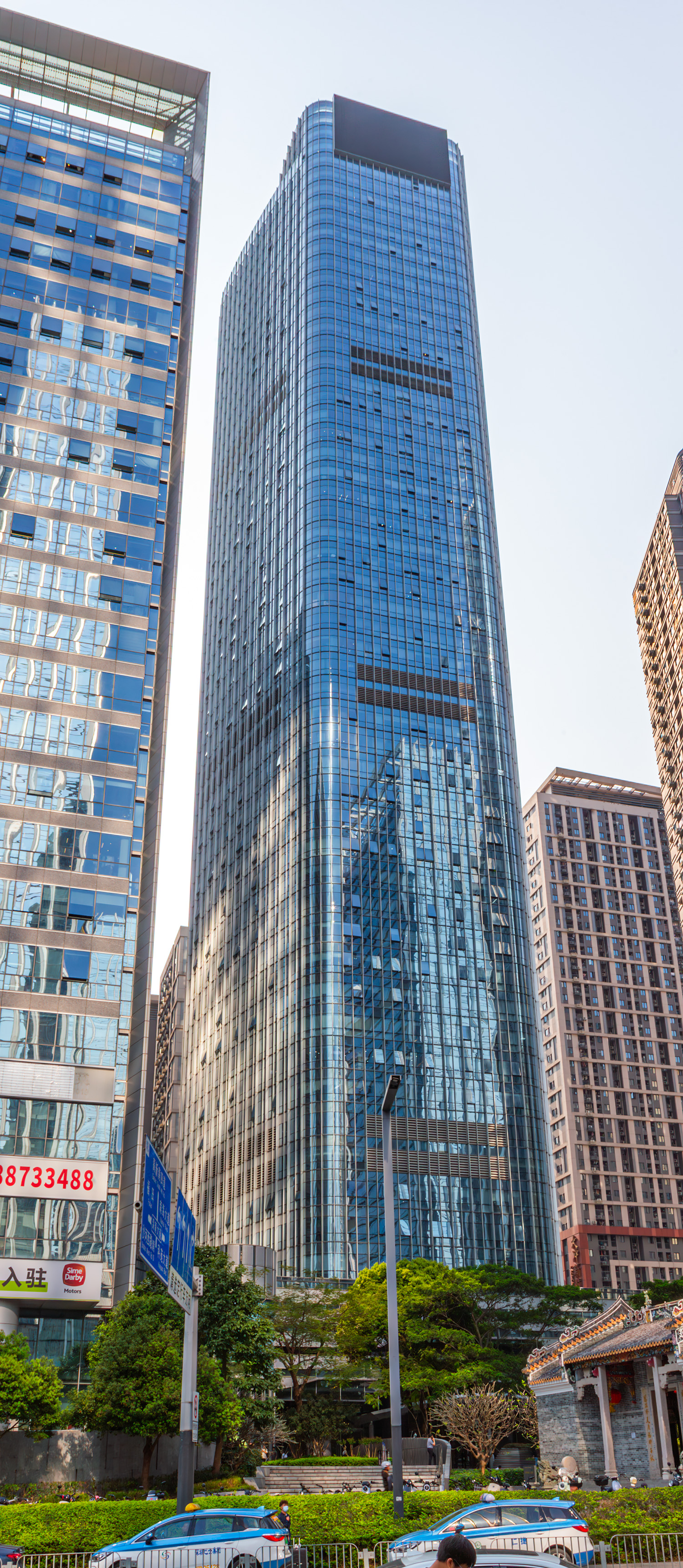 CR Land Building Tower E - View from the east 