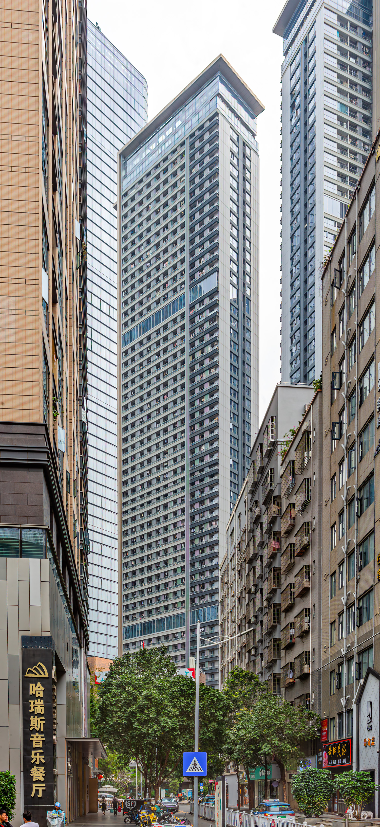 C Future City Phase I Tower 5 - View from the southwest 