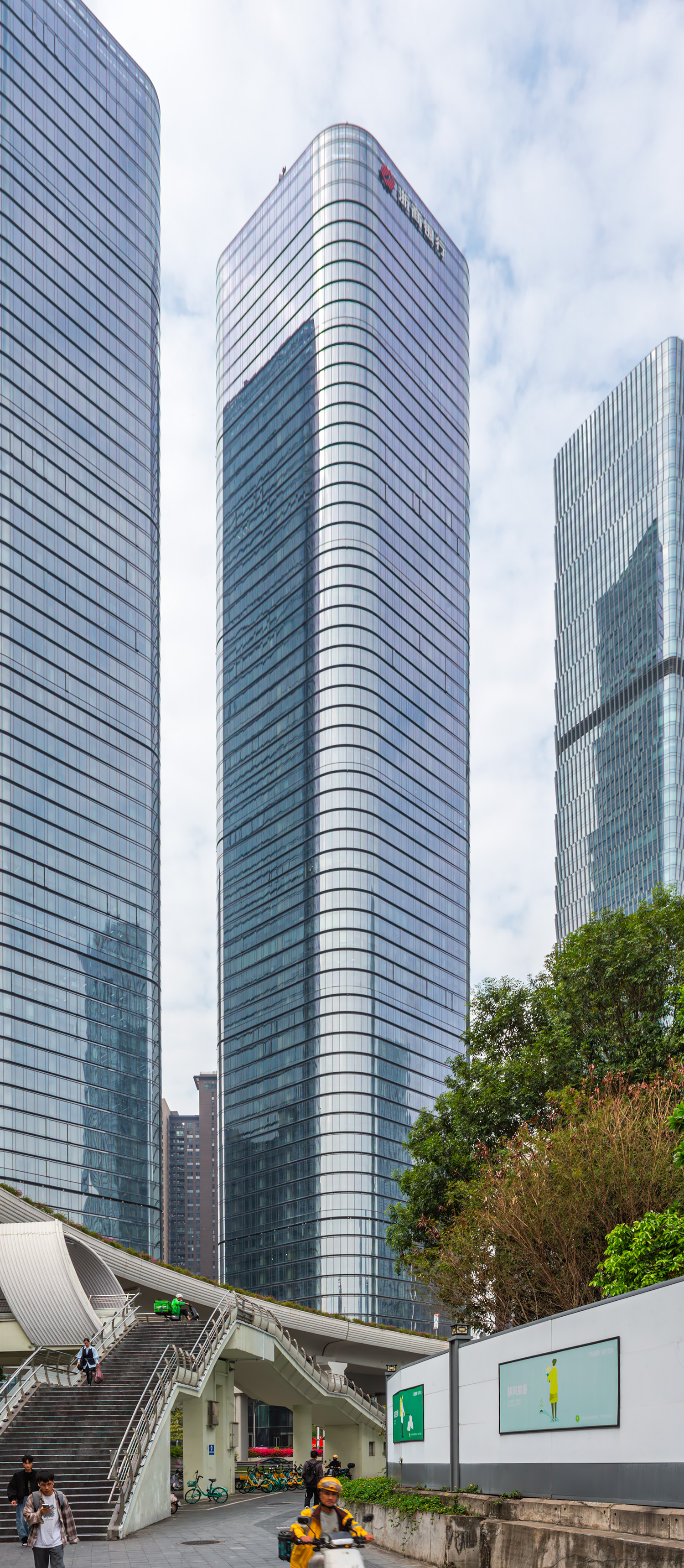 C Future City West Tower - View from the northeast 