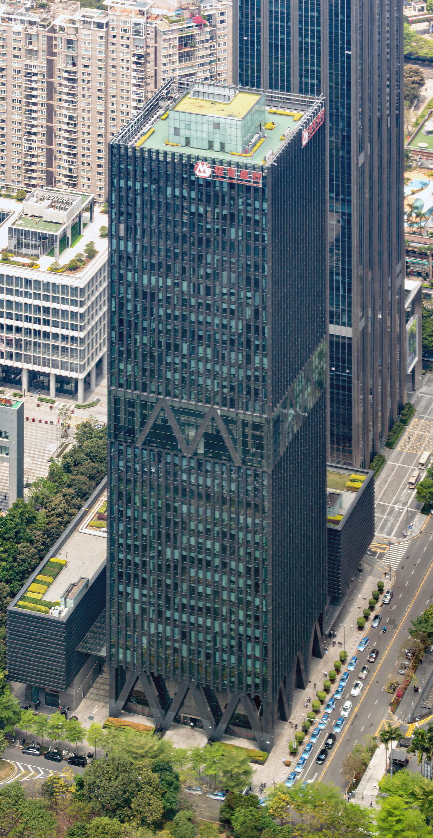 China Merchants Bank - View from Ping An Finance Center 