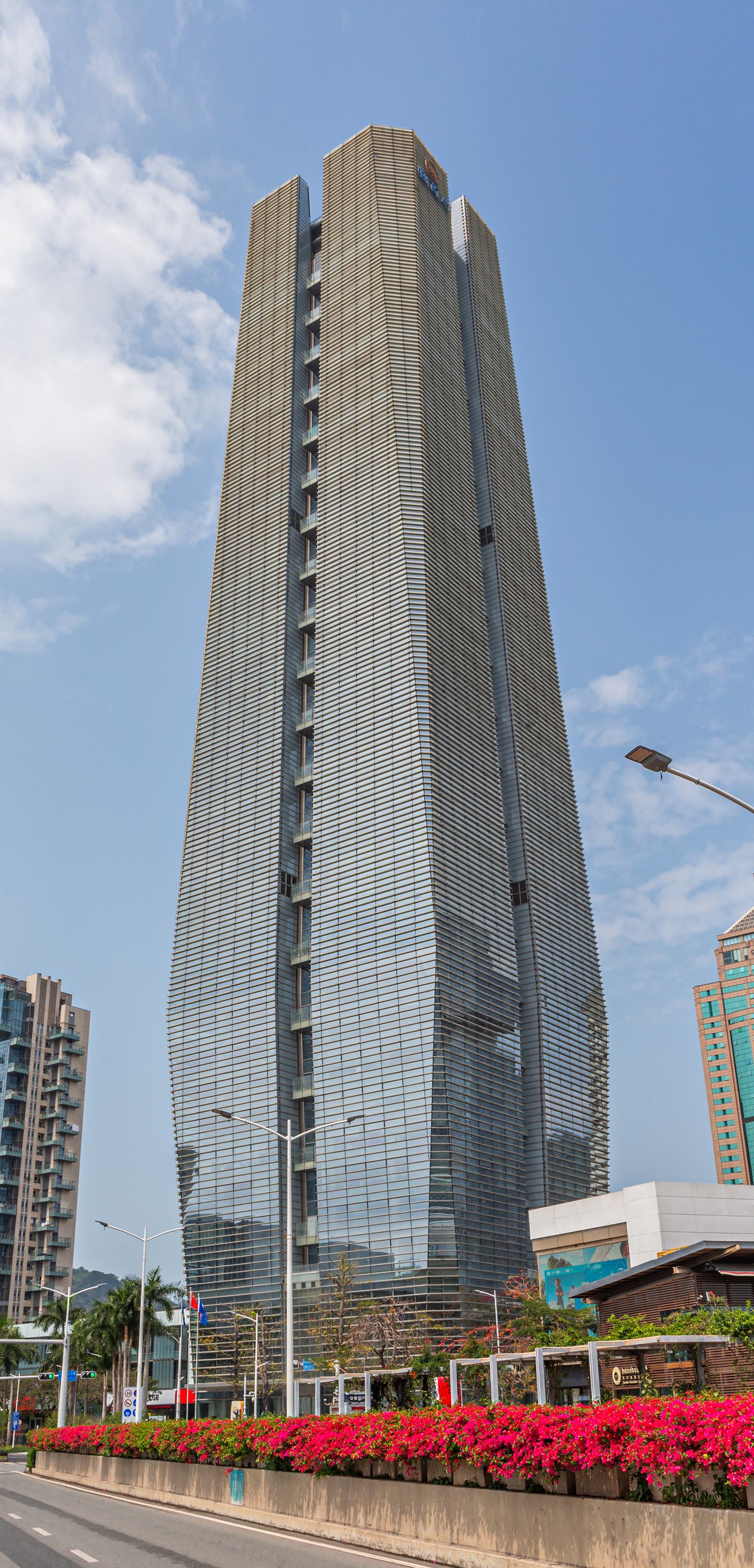 China Merchants Tower - View from the northeast 