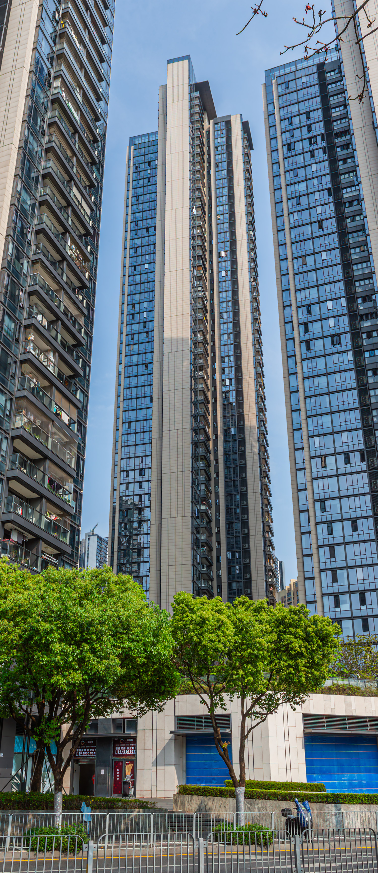 China Resources City Renfu Phase III Tower 5 - View from the west 