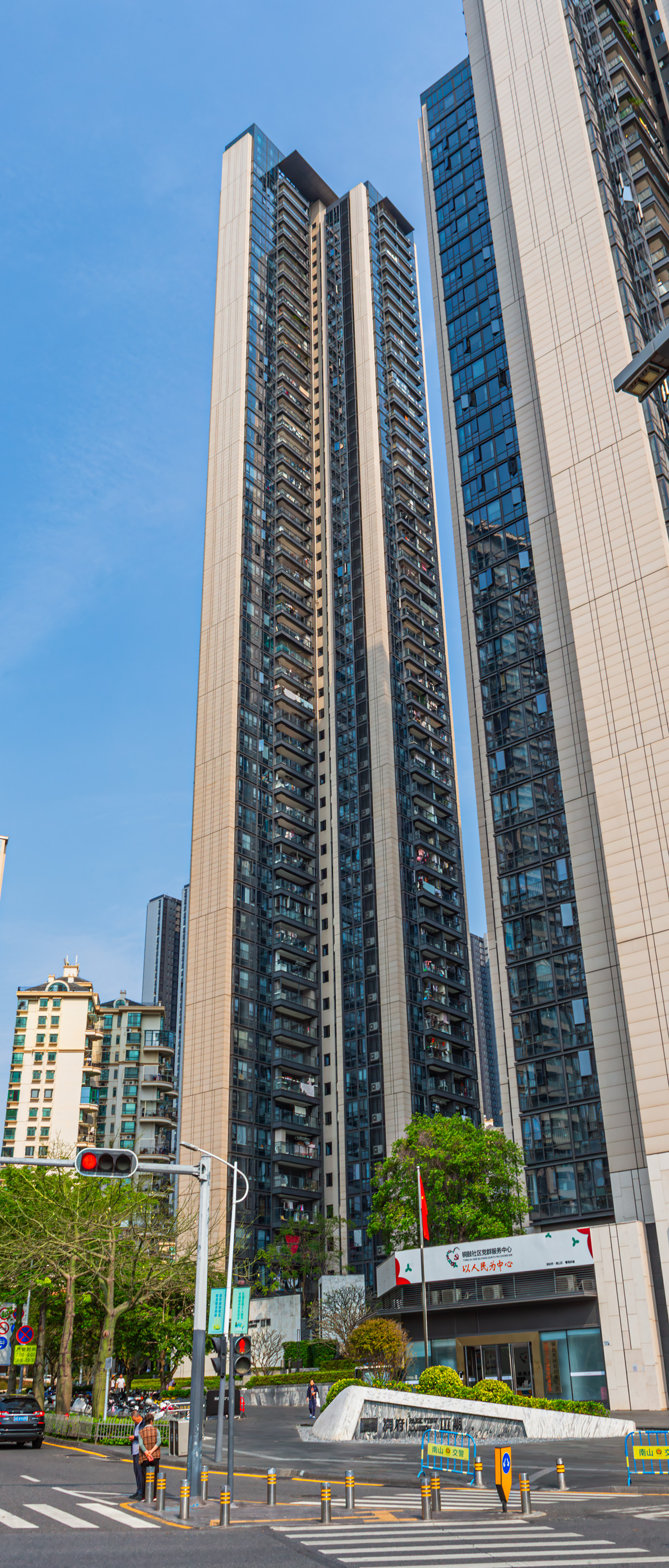 China Resources City Renfu Phase III Tower 6 - View from the west 