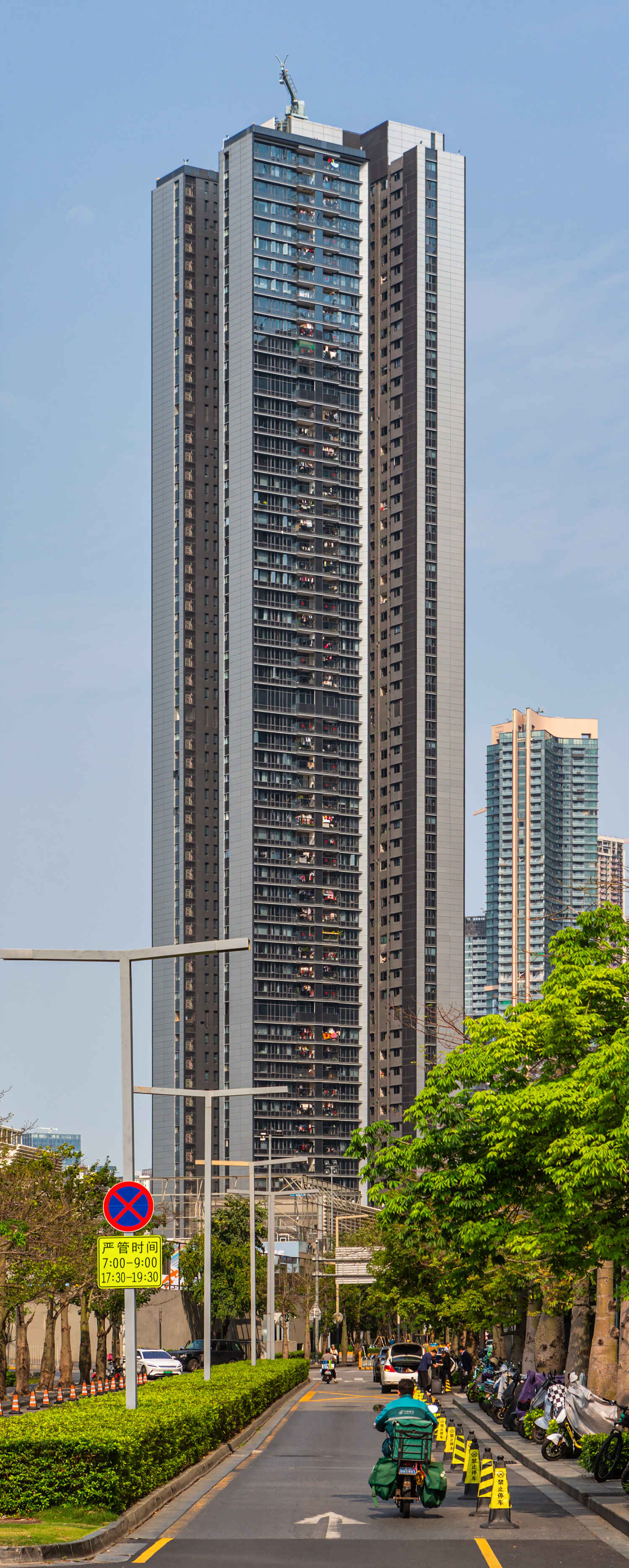China Resources City Runxi Phase II Tower 1 - View from the west 