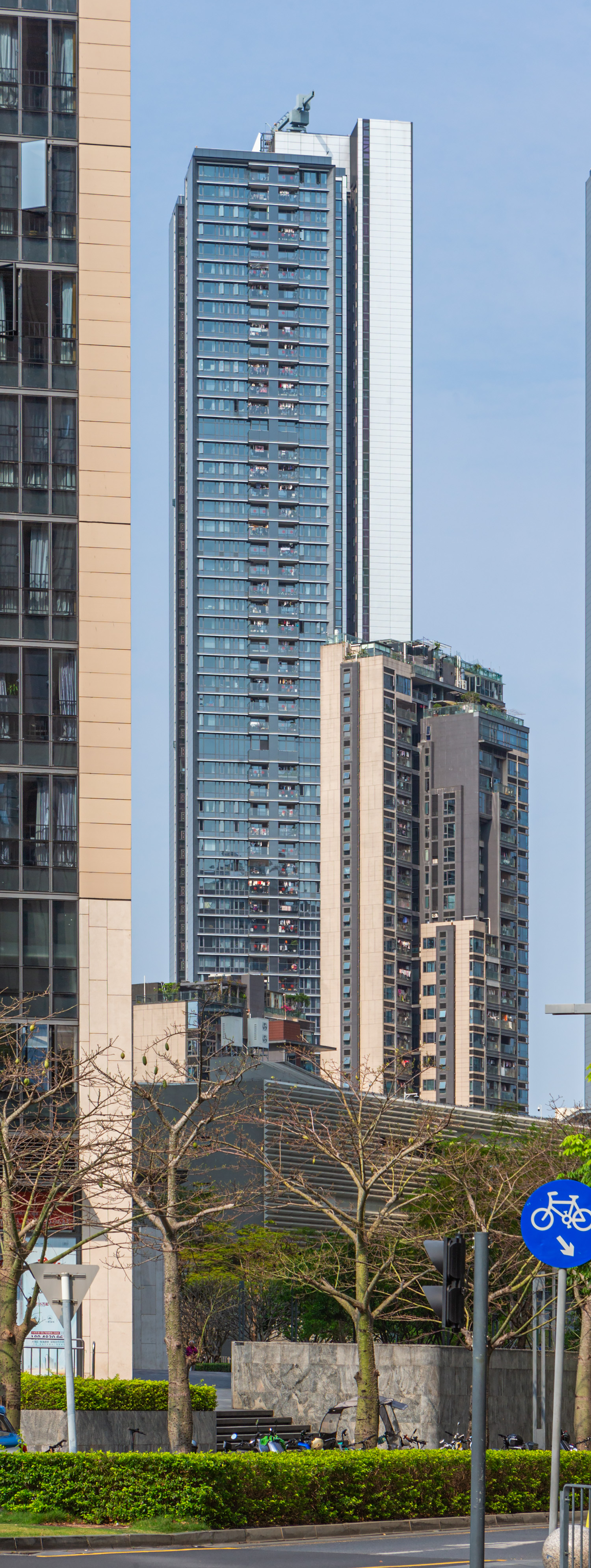 China Resources City Runxi Phase II Tower 4 - View from the southwest 