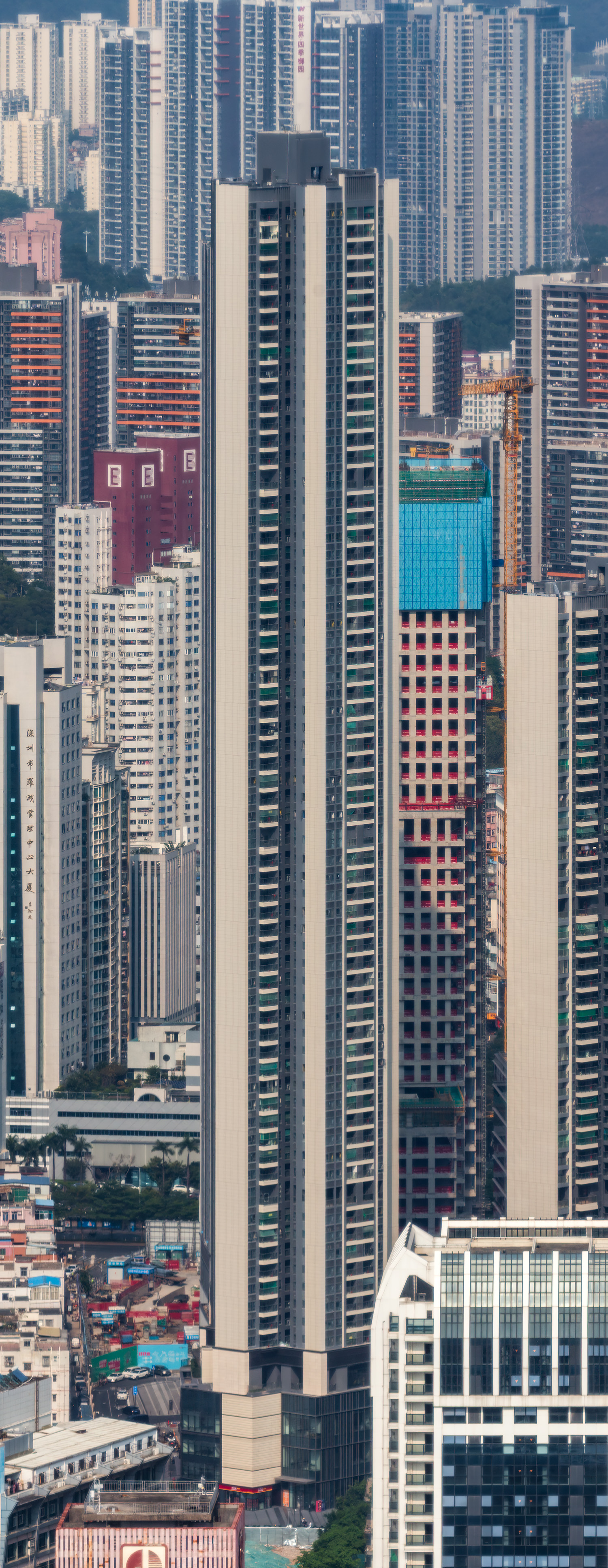 China Resources Hubei Future City A4 Tower 1C - View from Shun Hing Square 