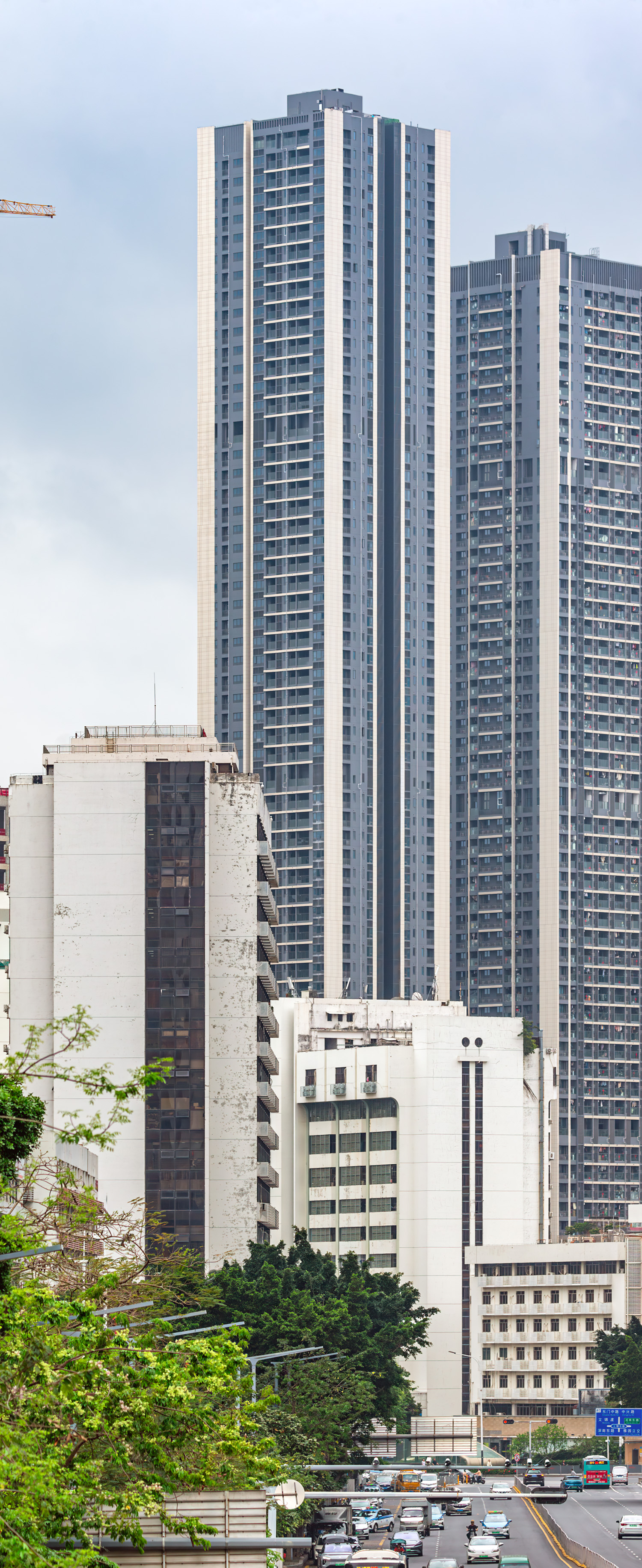 China Resources Hubei Future City A4 Tower 1E - View from the northeast 
