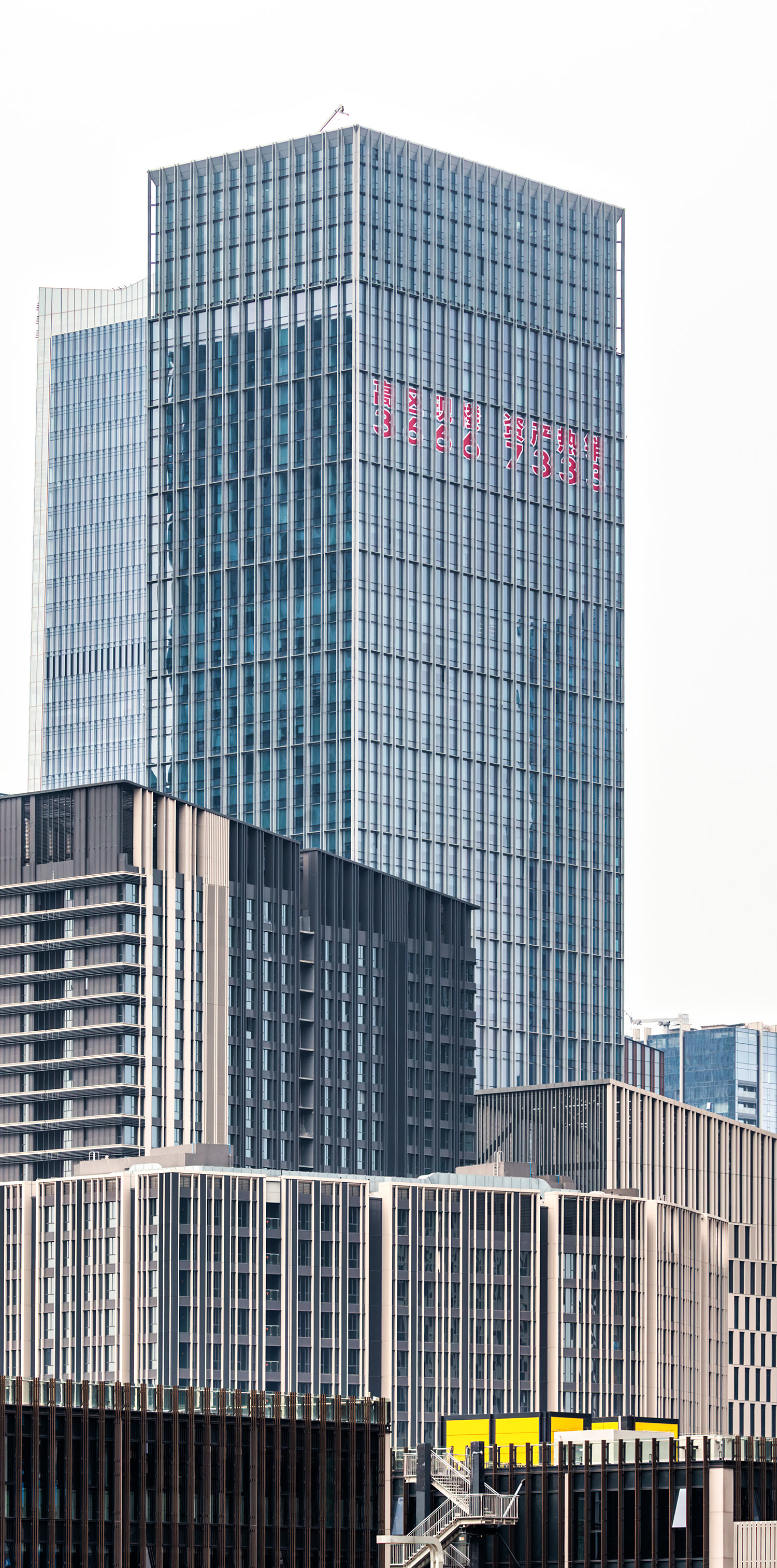 China Resources Qianhai Center Tower 2 - View from the northeast 