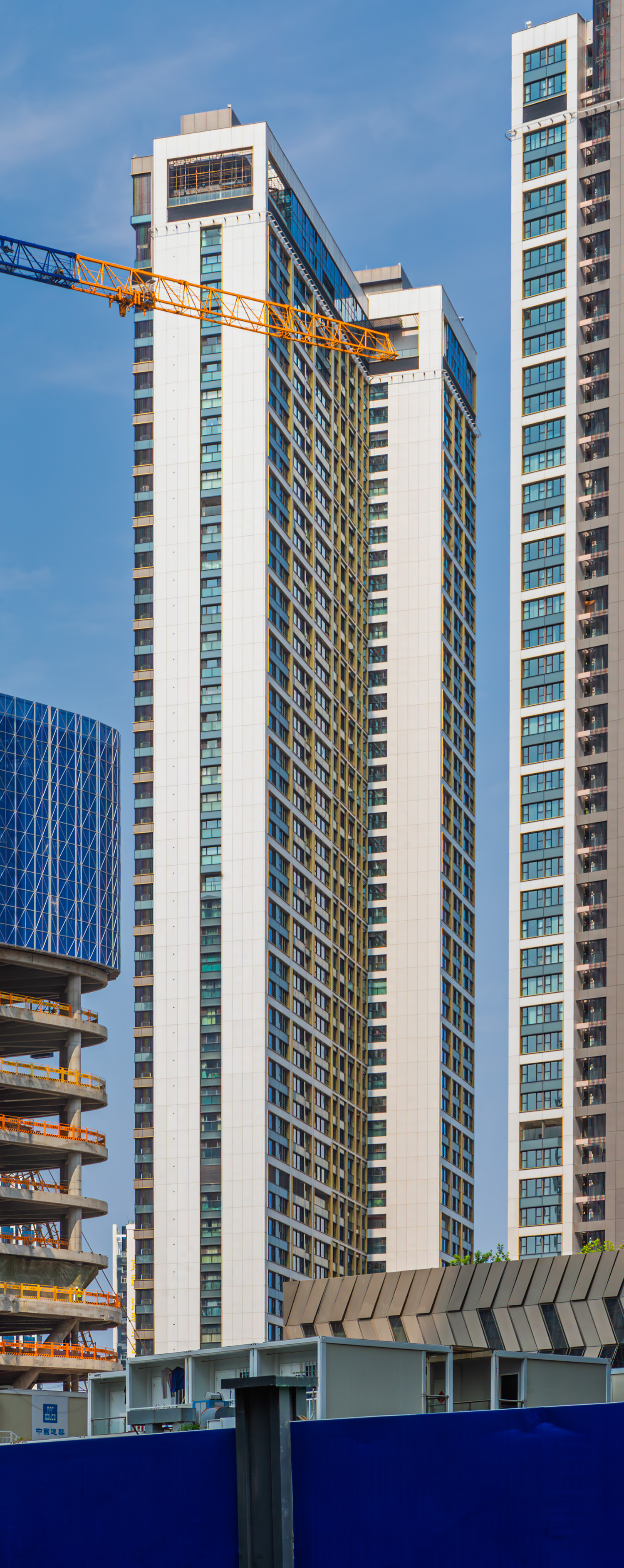 China Resources Shenzhen Bay Yuefu Phase 1 Tower 1 - View from the southwest&nbsp;