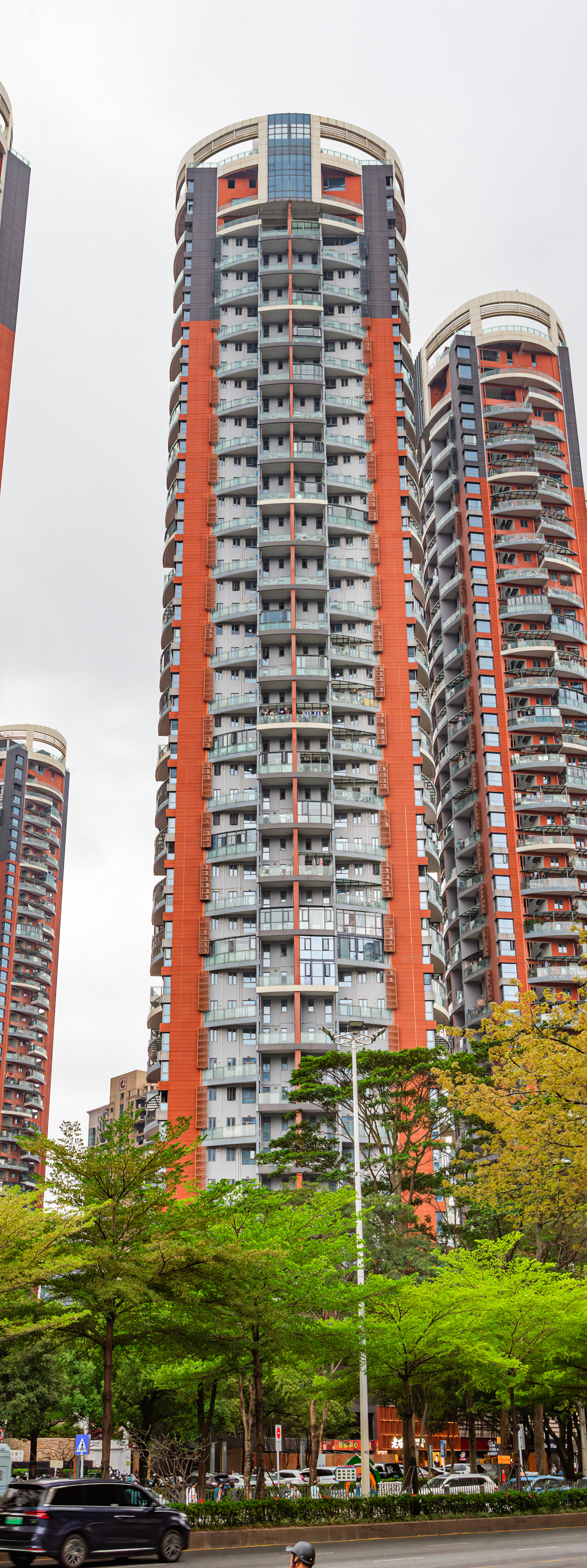 Dehong World Tower C - View from the northwest 