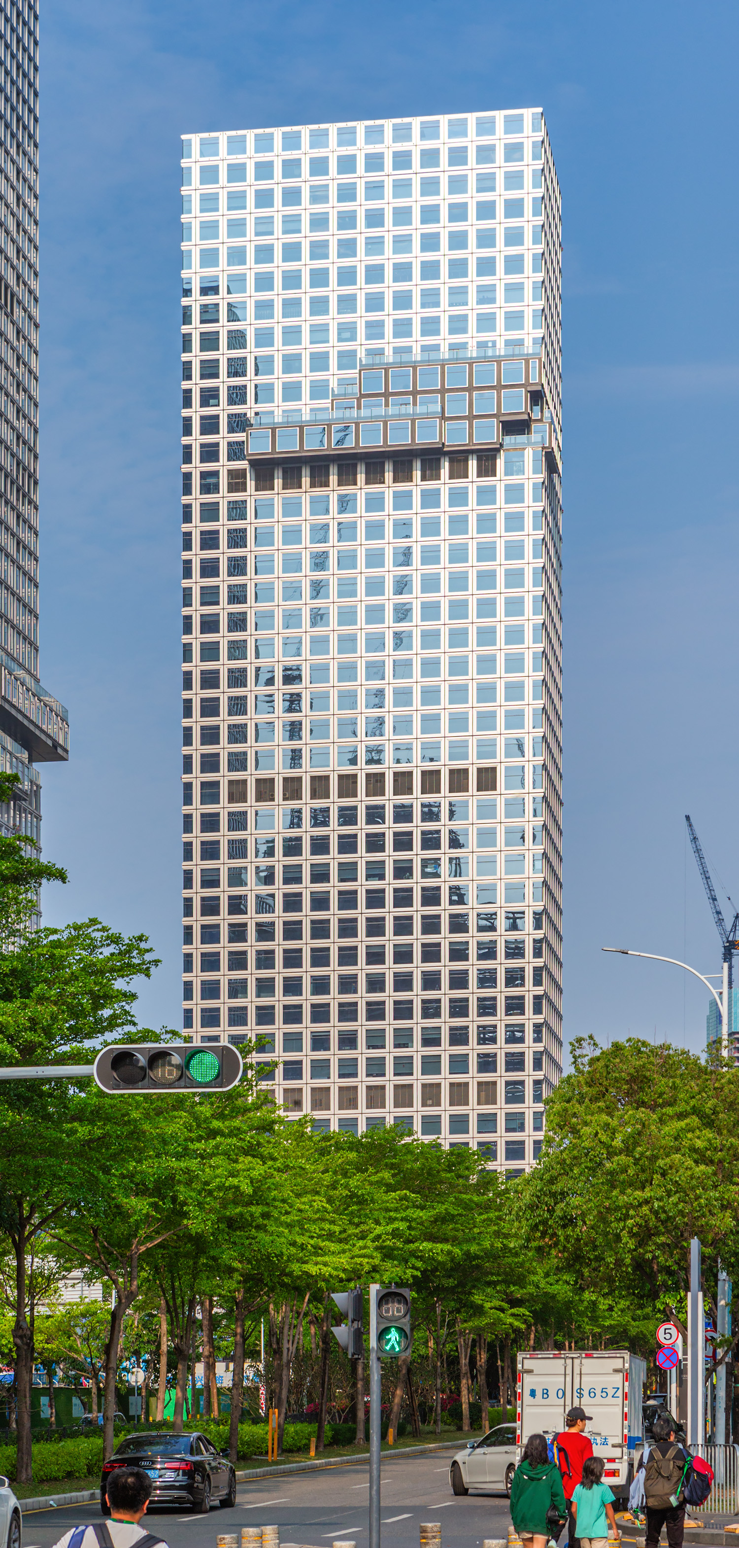 Digital China Headquarters Tower 2 - View from the west 