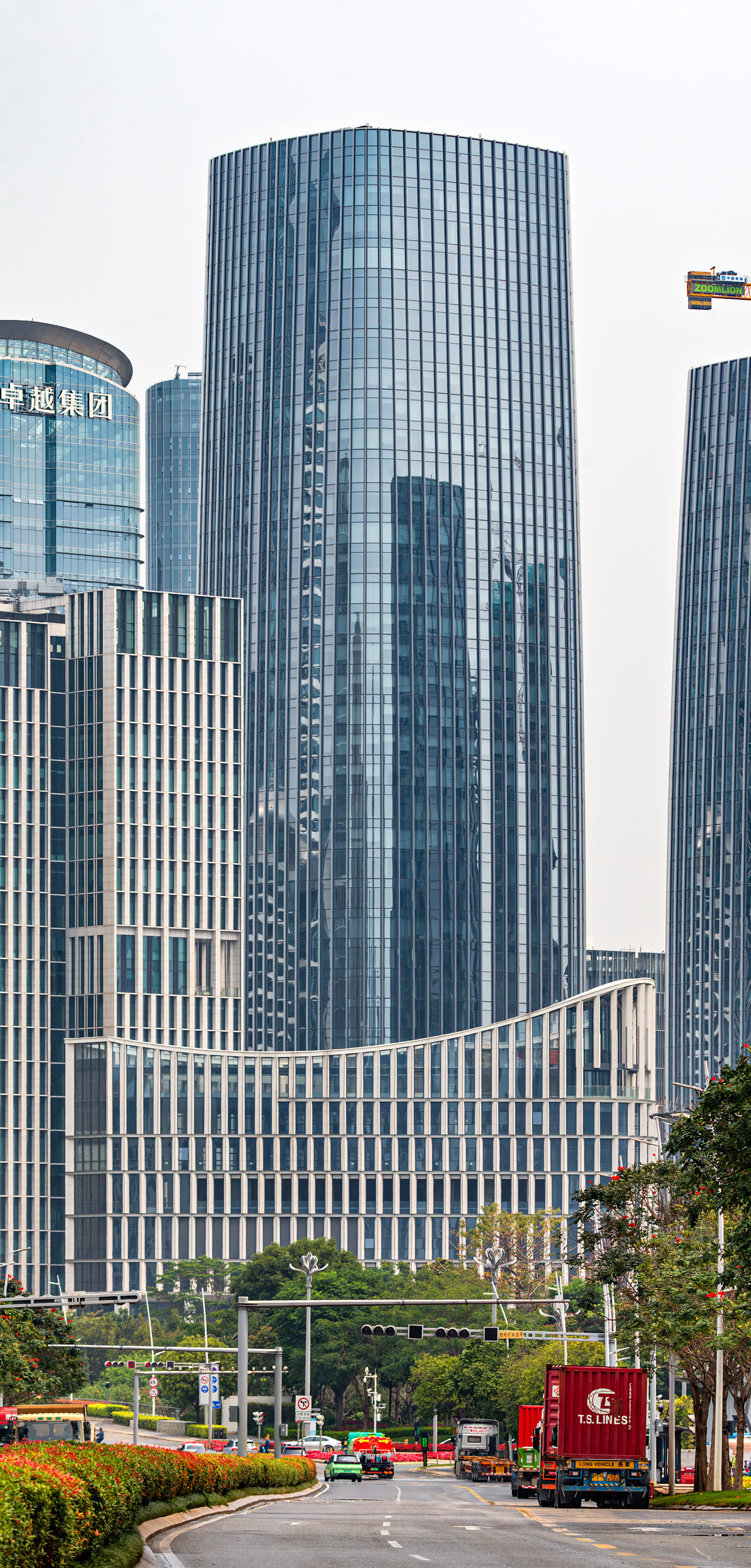 HFCC Tower 1 - View from the southwest 