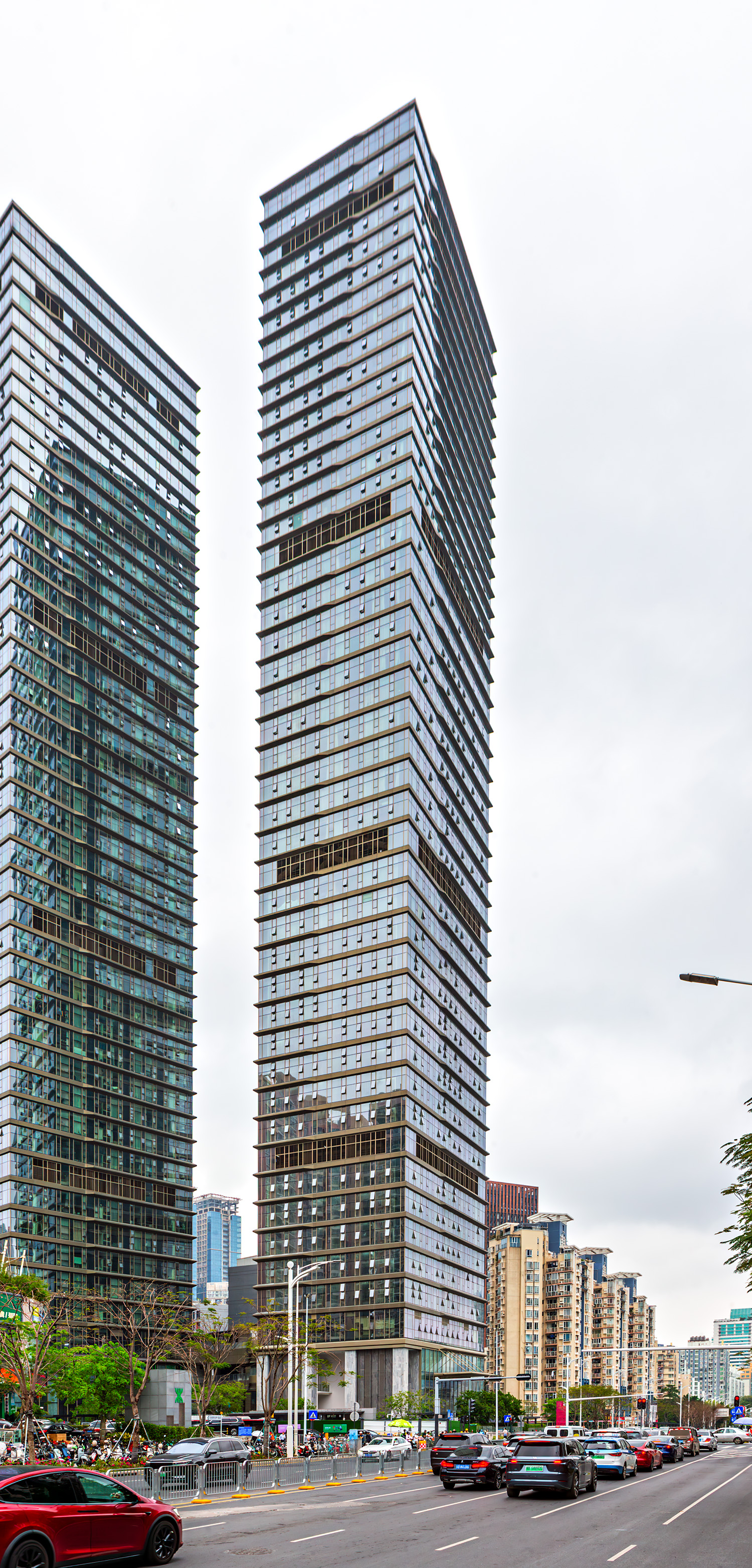Hanshan Yuehai City Tower A - View from the south 