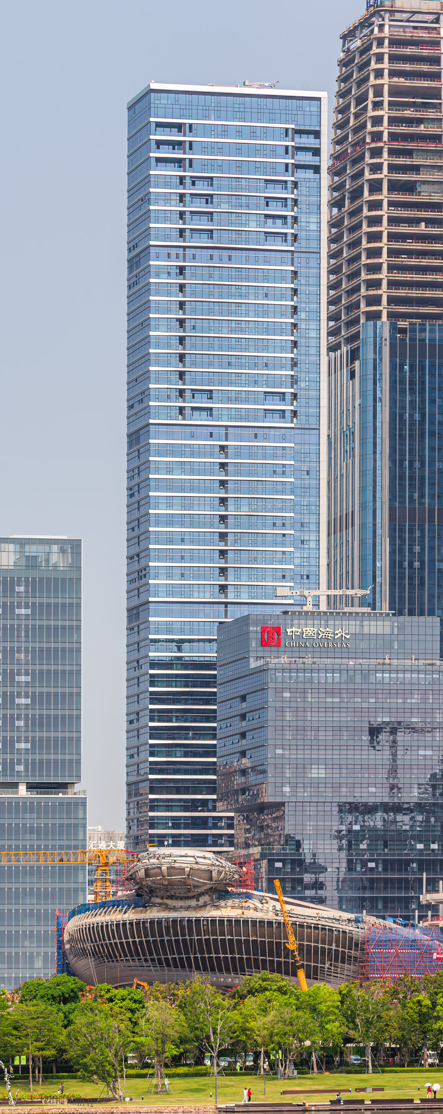 Hengyu Jinrong Center Block C - View from the east 