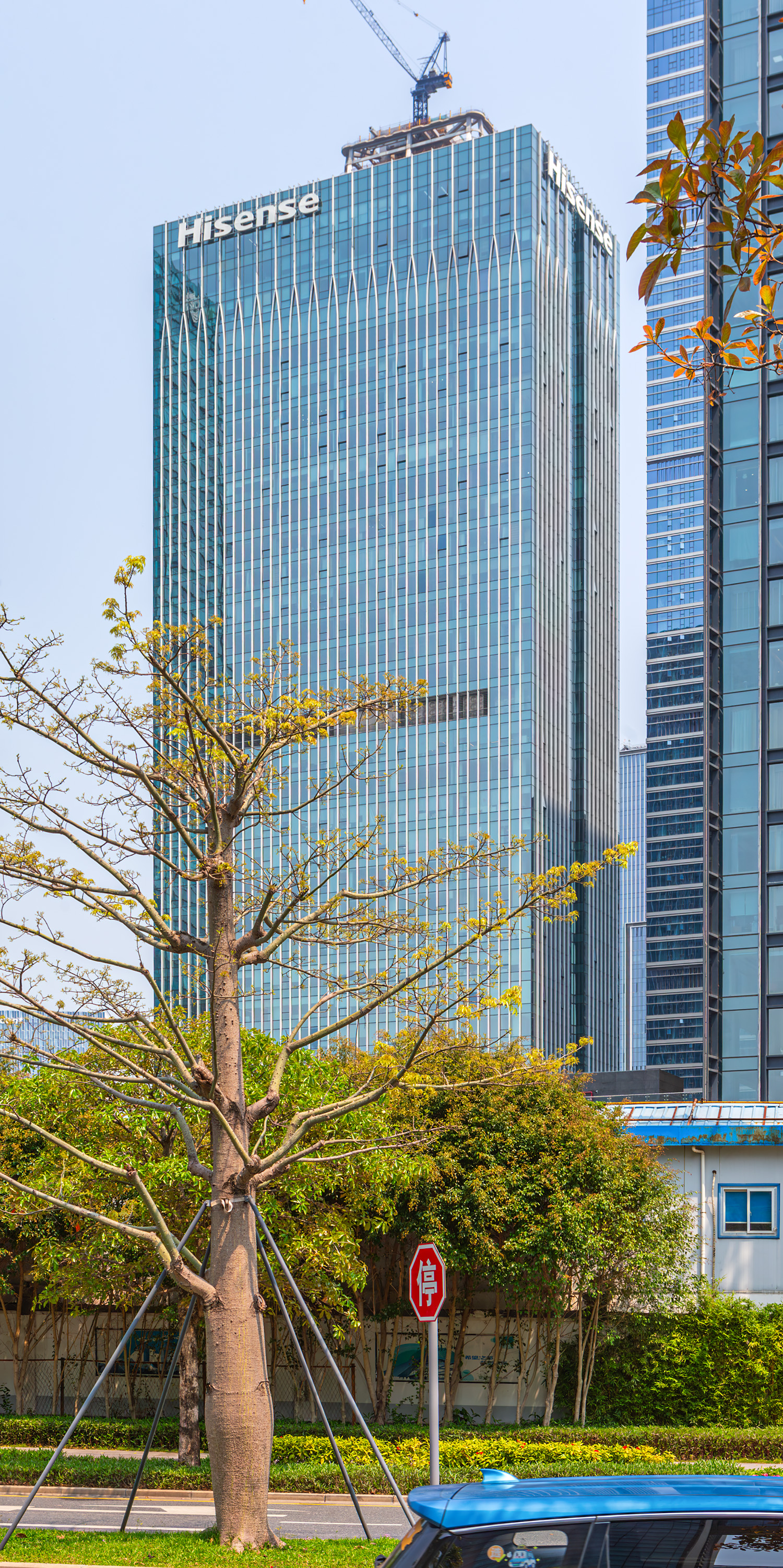 Hisense Southern China Building - View from the southeast 
