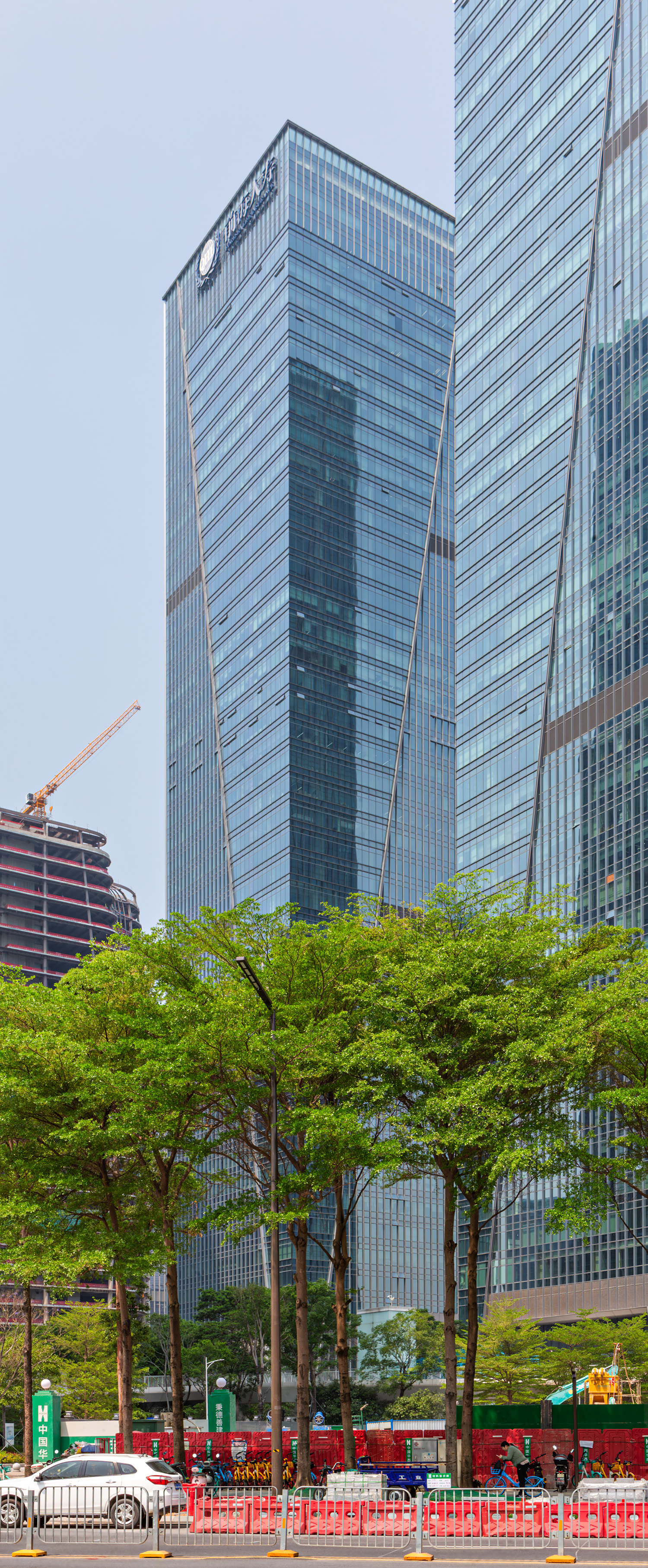 Jinlitong Financial Center Tower 1 - View from the east 