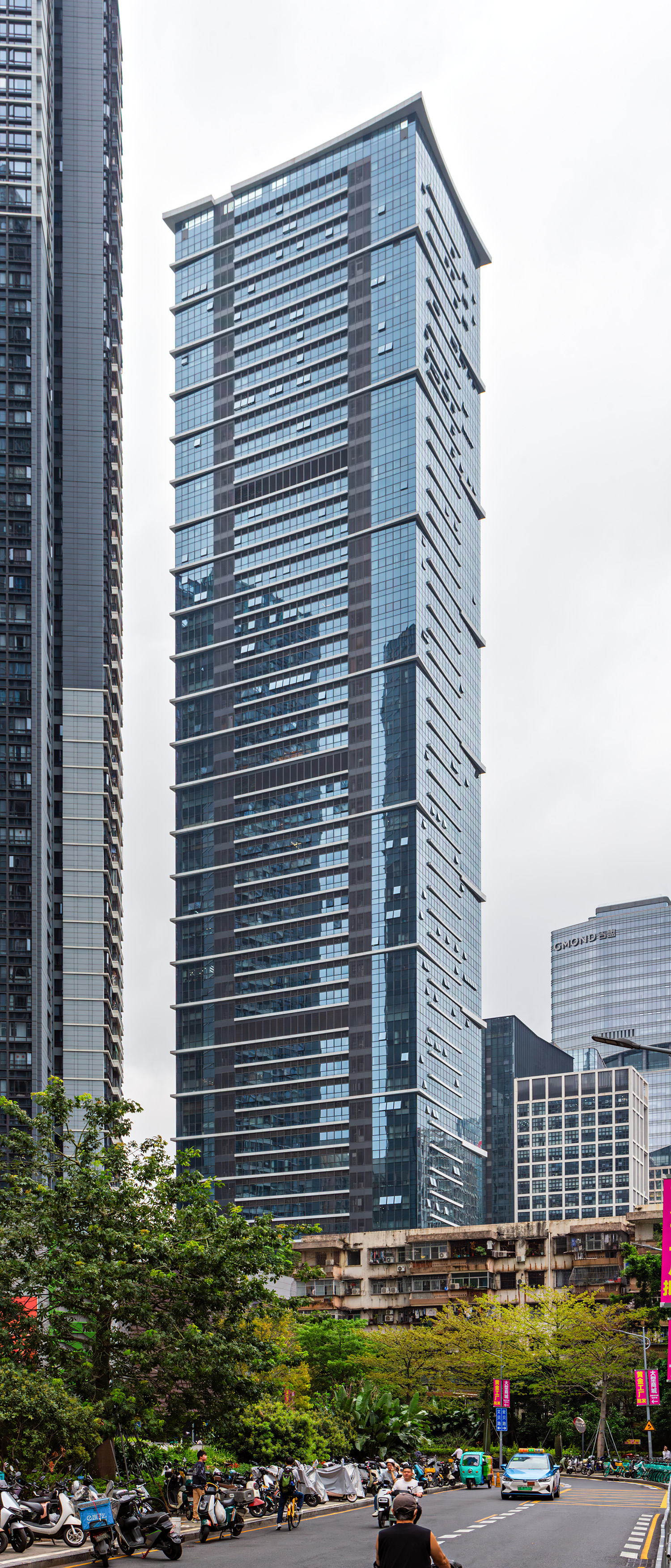 Kingkey Shuibei City Plaza Tower 1 - View from the south 