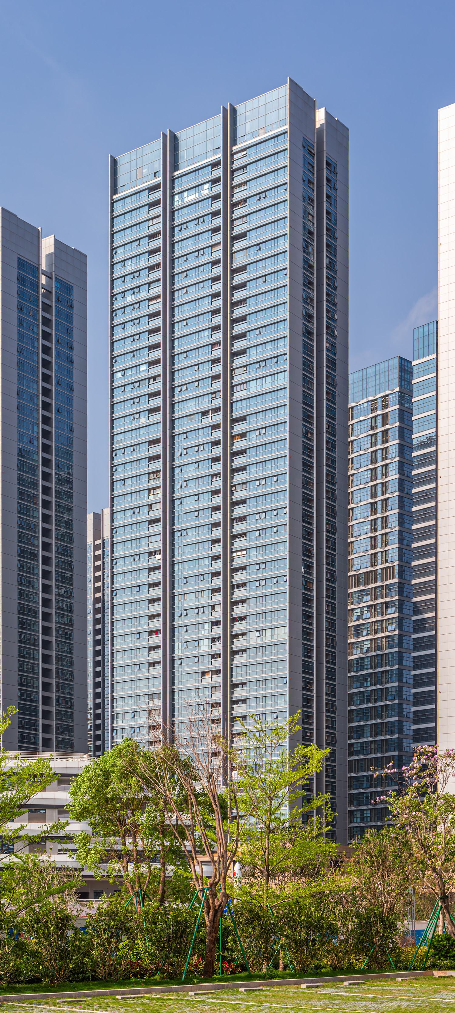 Longgang Jiuzuan Block 3A - View from the southwest 