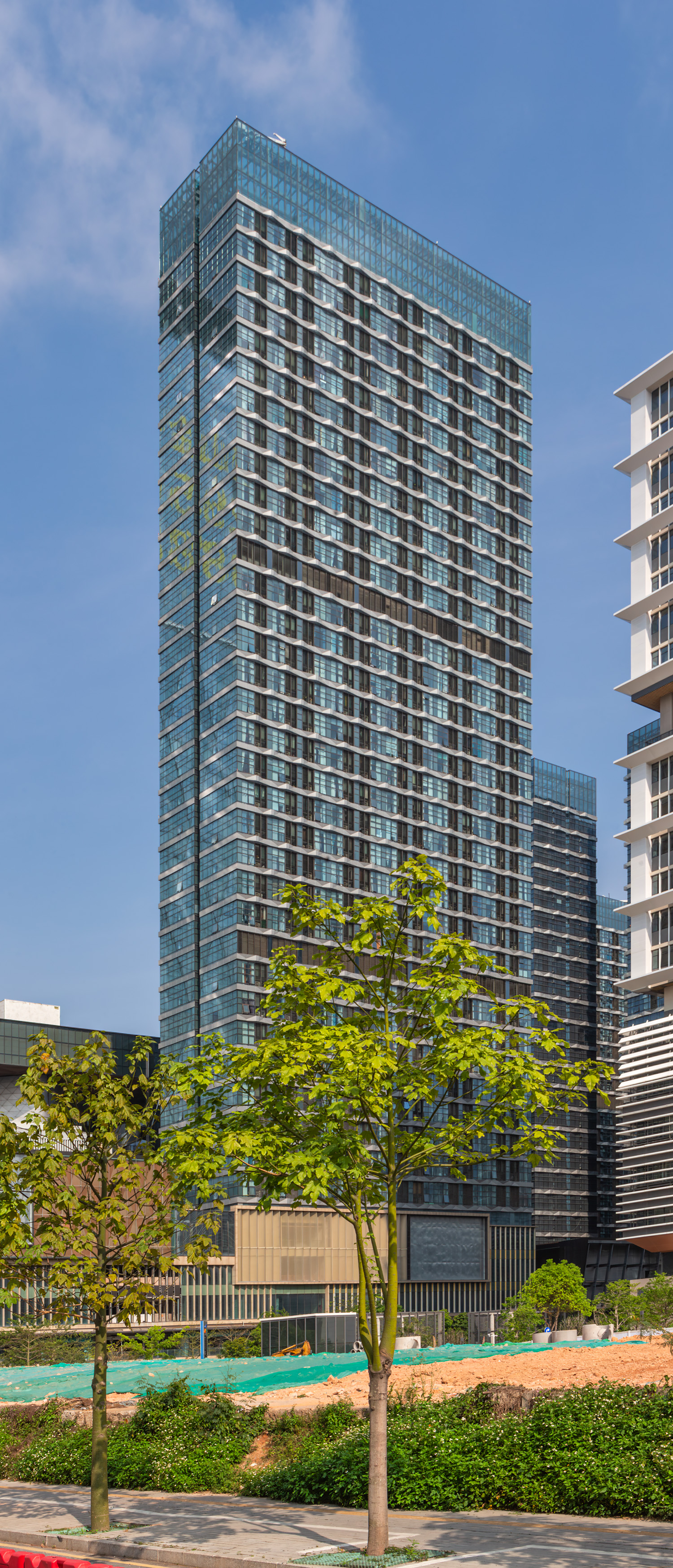 Longgang Jiuzuan Block 5C - View from the west 