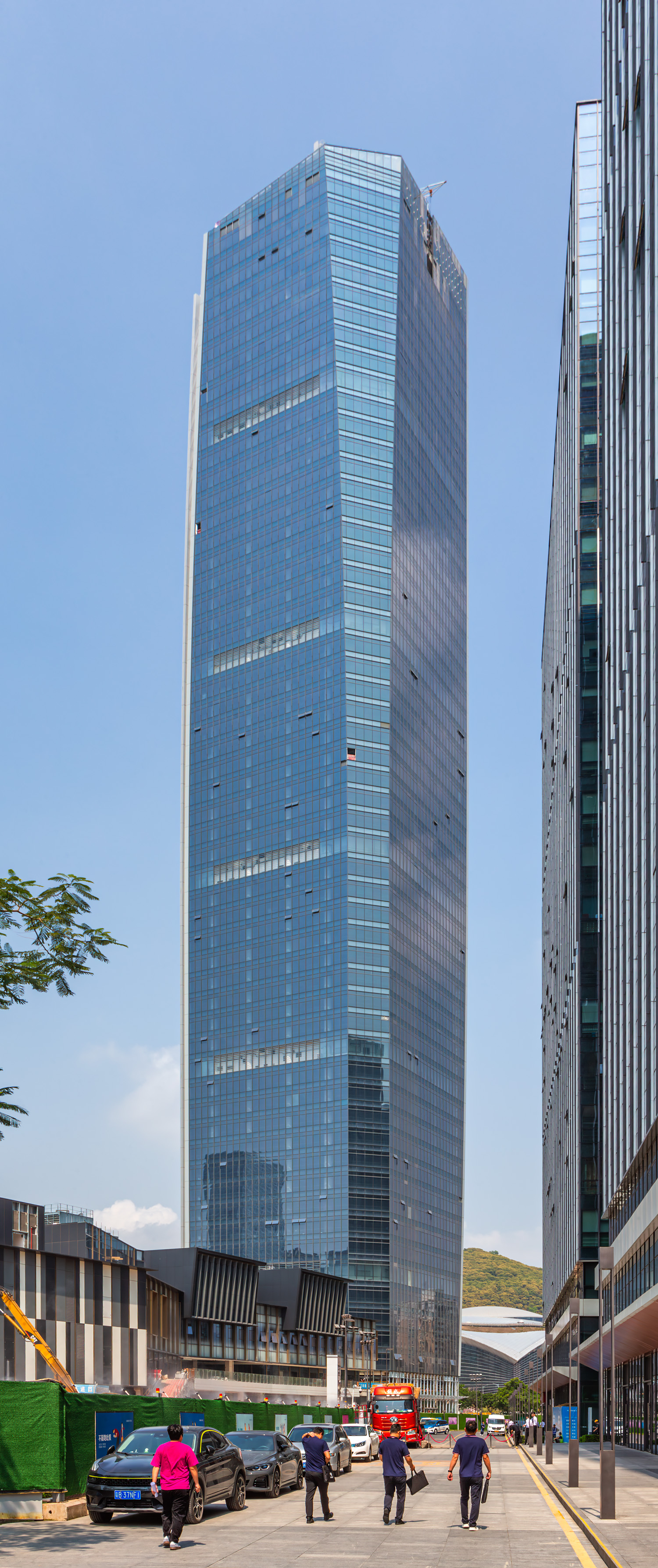 Nanshan Zhigu Tower - View from the southwest 