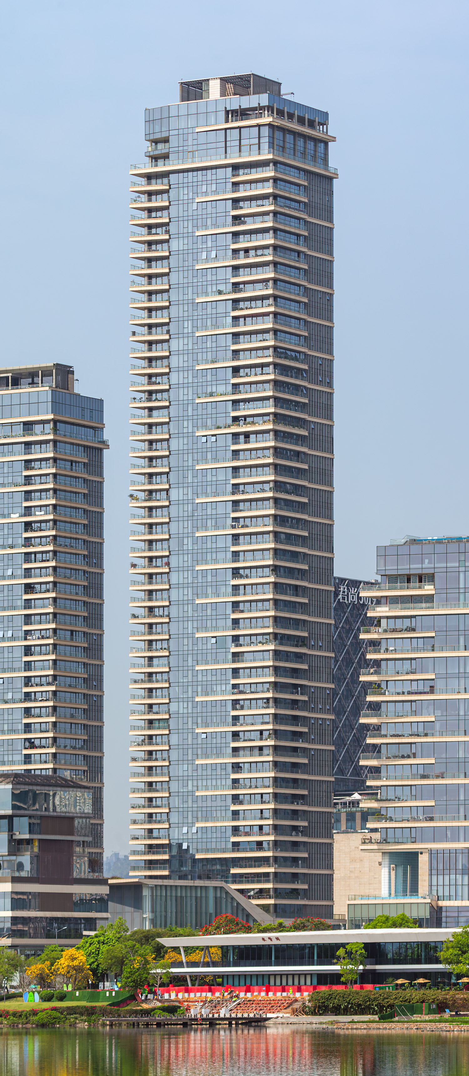One Shenzhen Bay Tower 5 - View from the northeast 