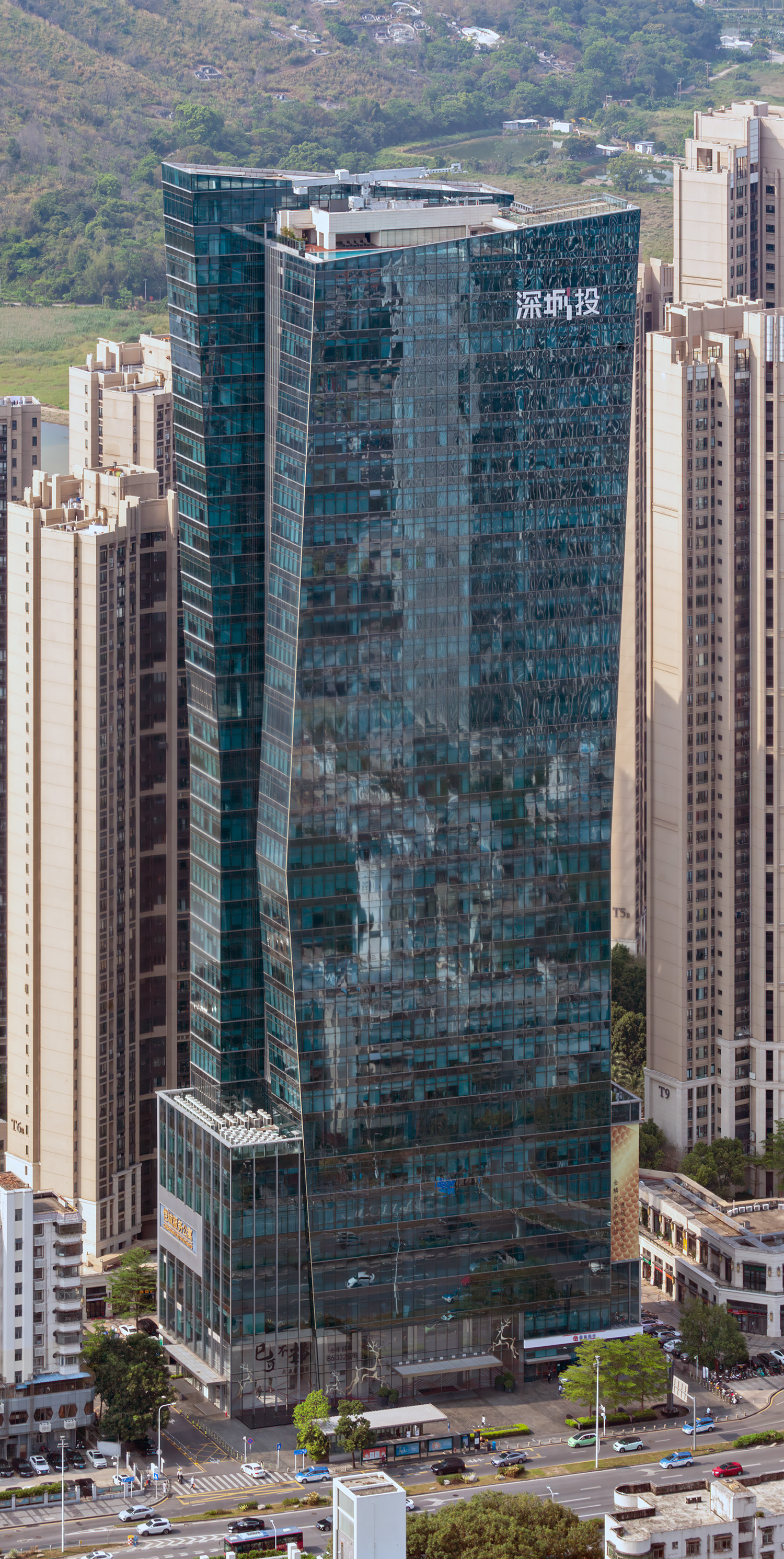 Shencheng Investment Center - View from Shun Hing Square 