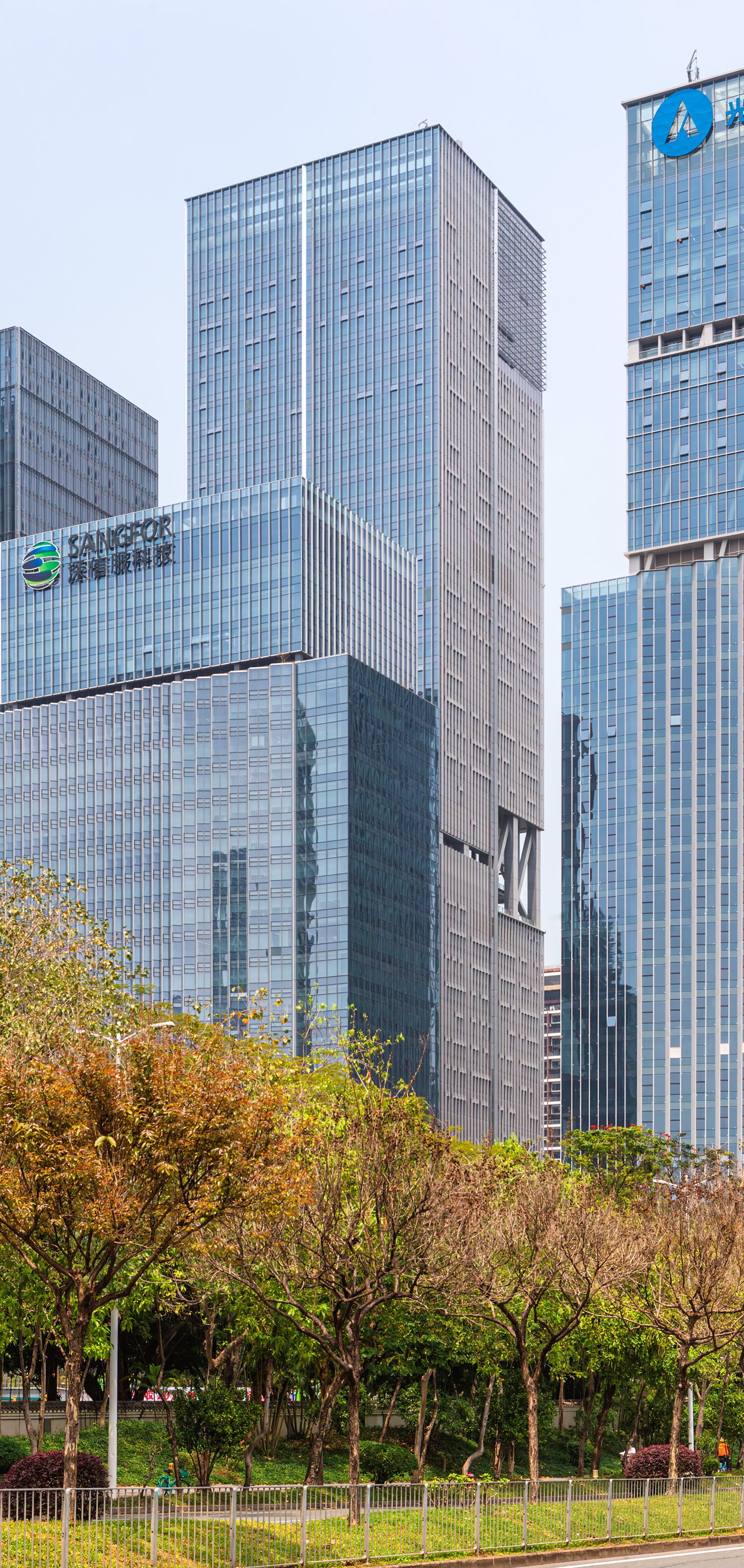 Shenzhen Aerospace Industry Technology Institute - View from the southeast 