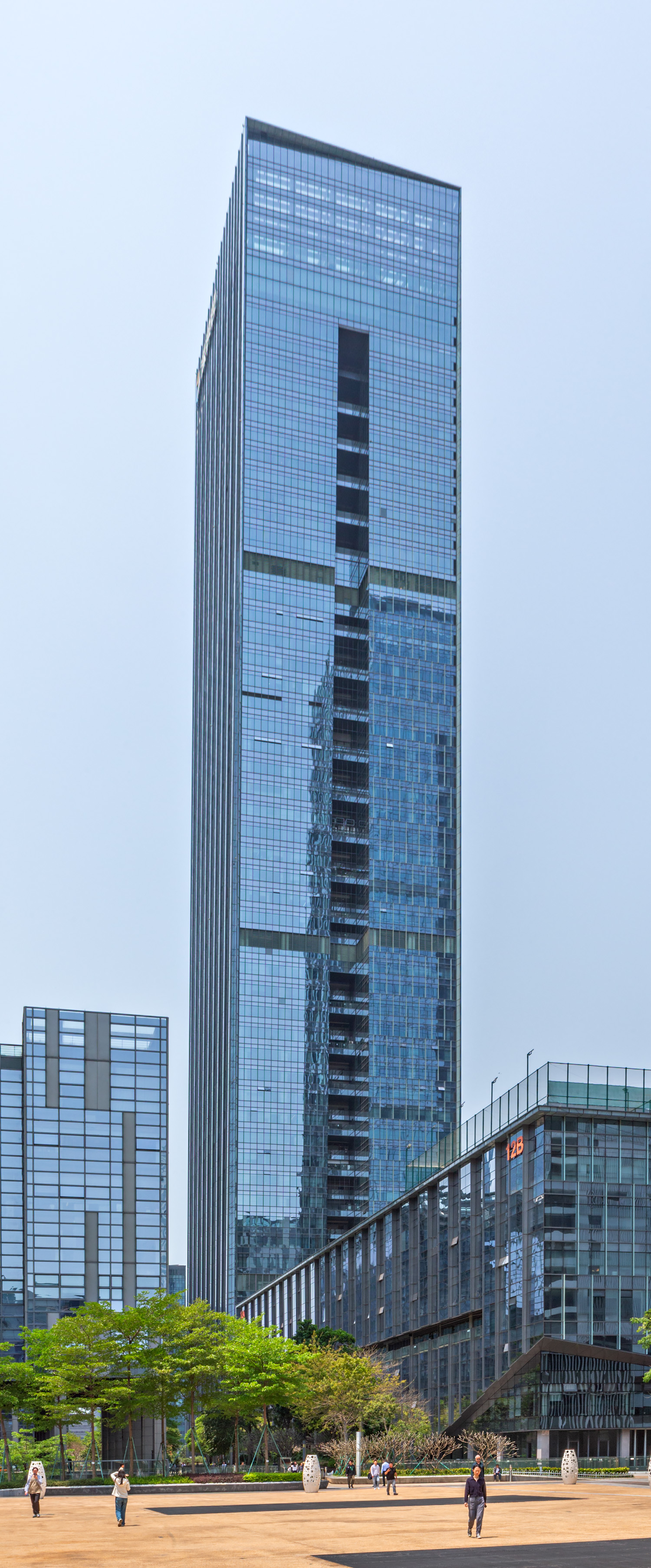 Shenzhen Bay Ecocity B-Tech Tower 1 - View from the east 