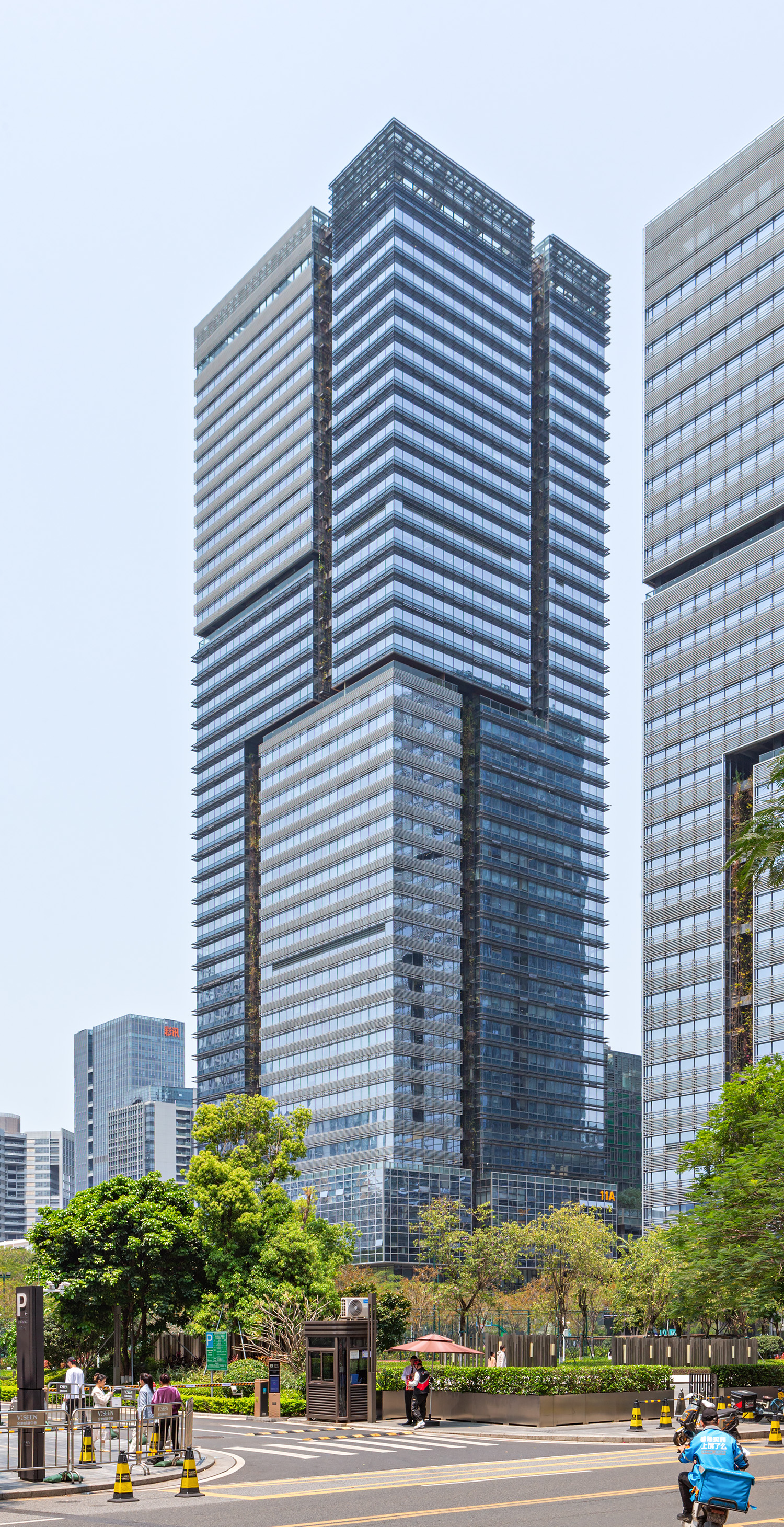 Shenzhen Bay Ecocity B-Tech Tower 3 - View from the southeast 