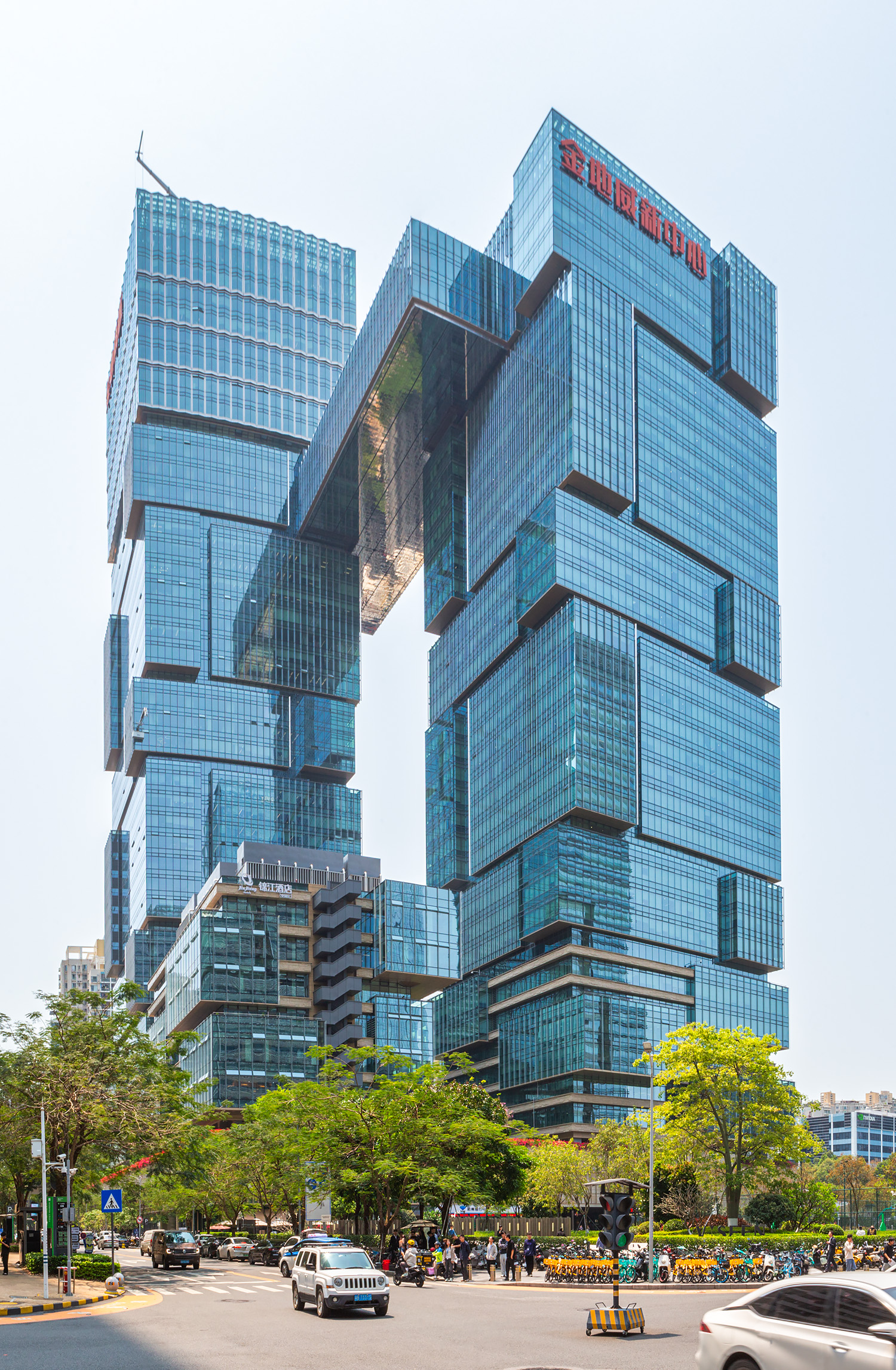 Shenzhen Gemdale Viseen - View from the north 