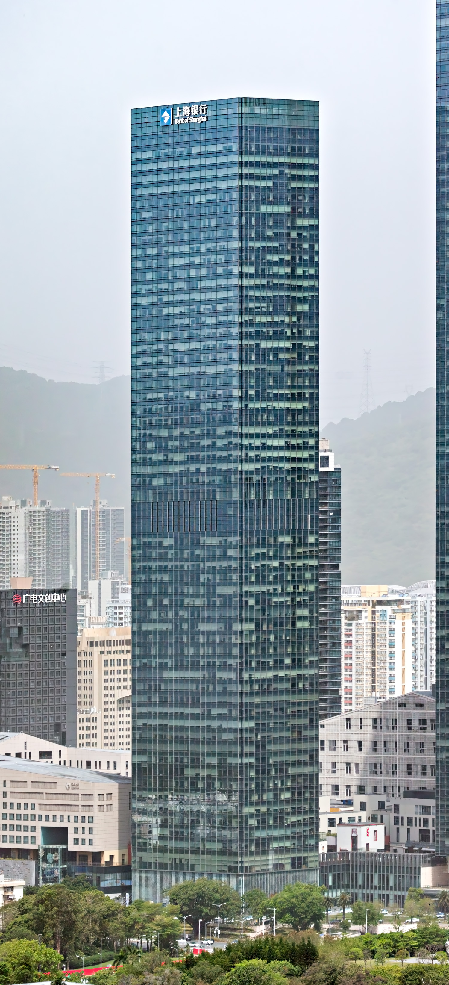 Shum Yip Upperhills Tower 2 - View from Huaqiang Plaza Hotel 